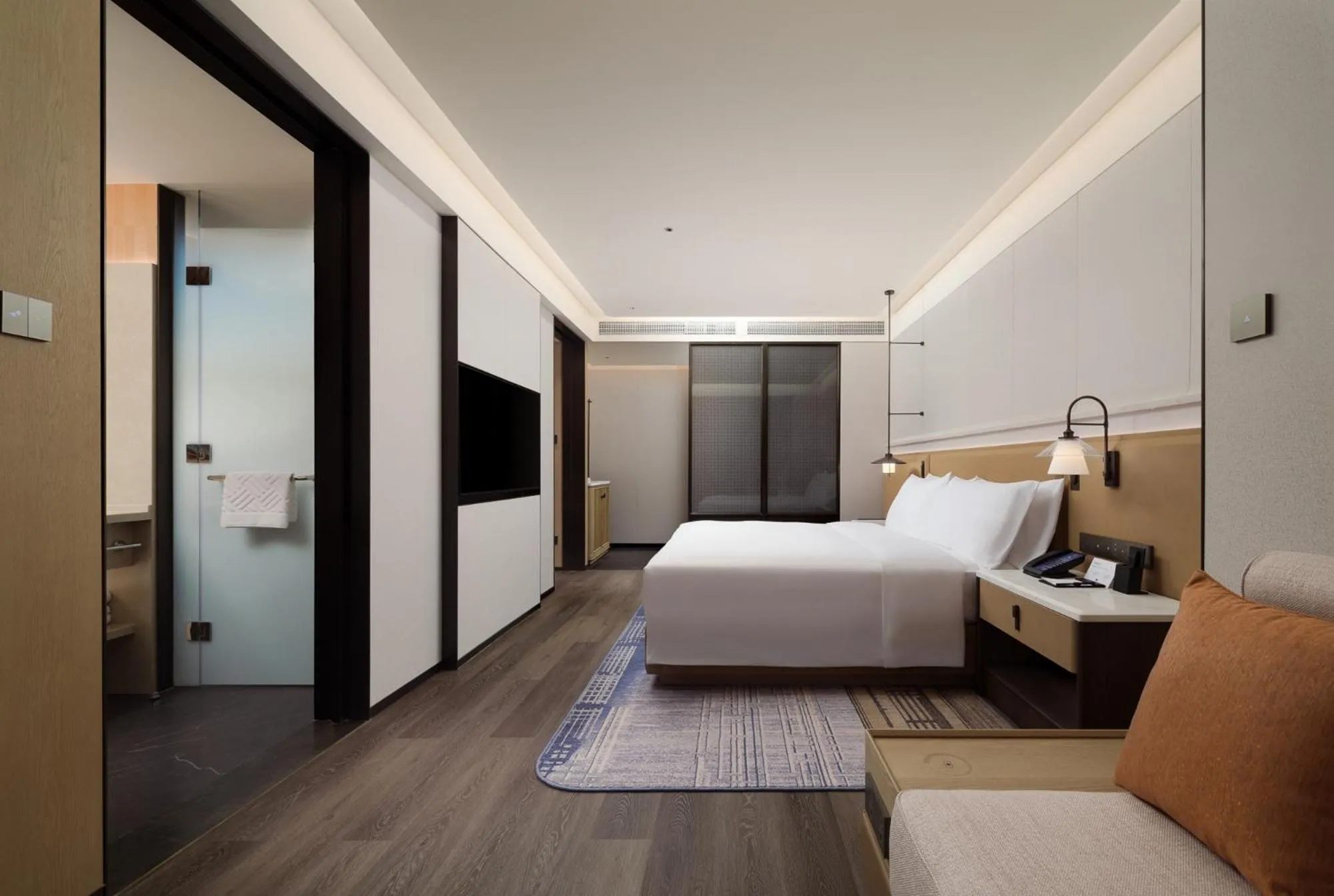 Bed in DoubleTree by Hilton Zhangzhou