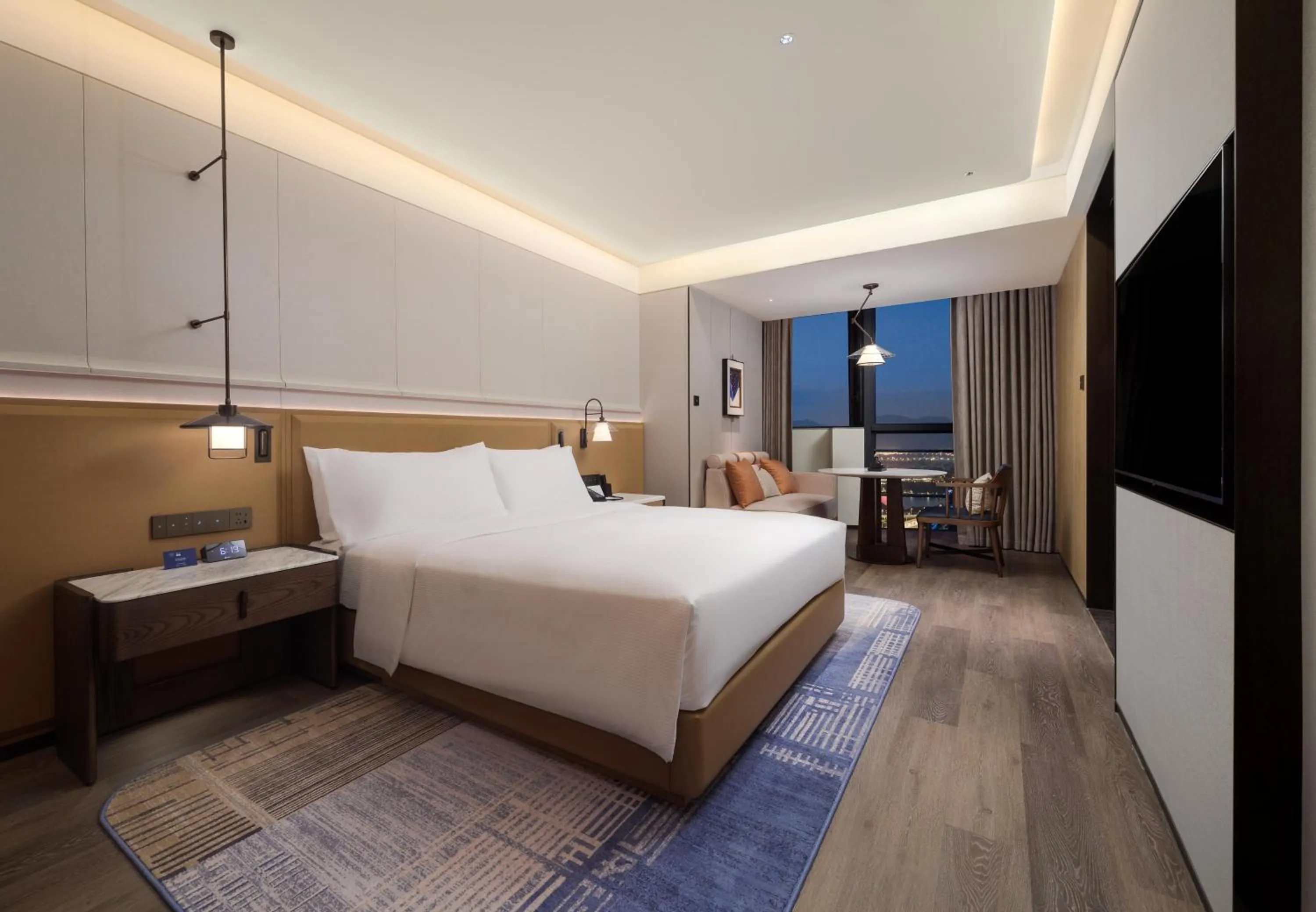 Bed in DoubleTree by Hilton Zhangzhou