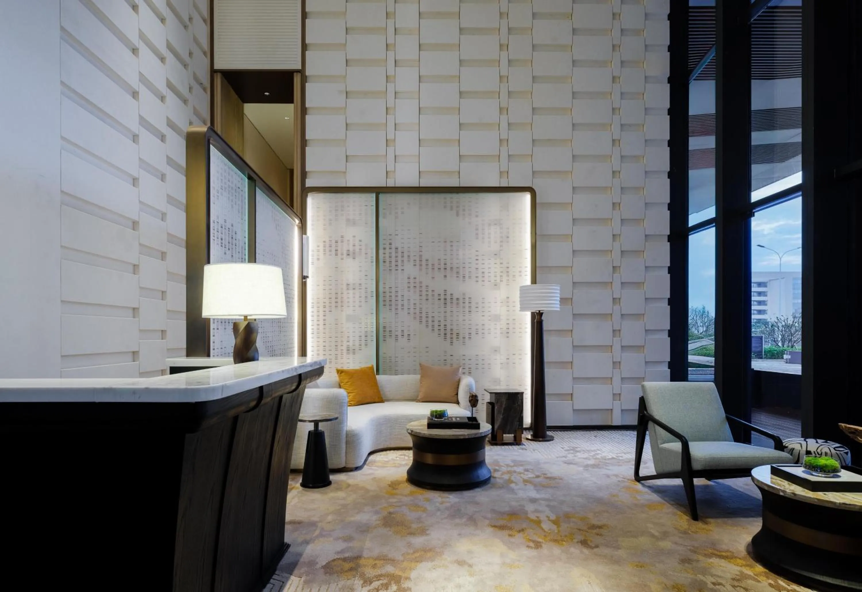 Lobby or reception in DoubleTree by Hilton Zhangzhou