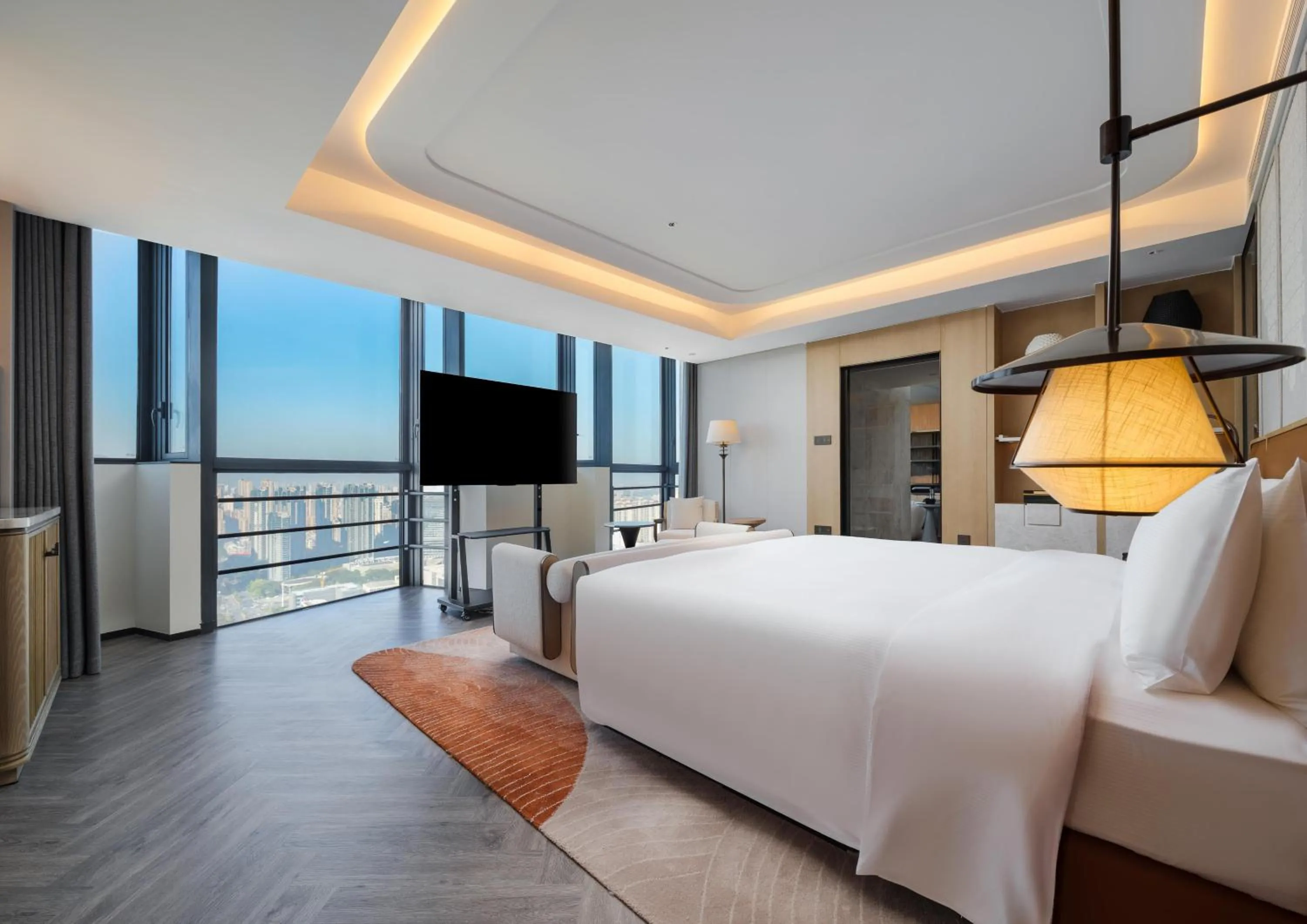 Bed in DoubleTree by Hilton Zhangzhou