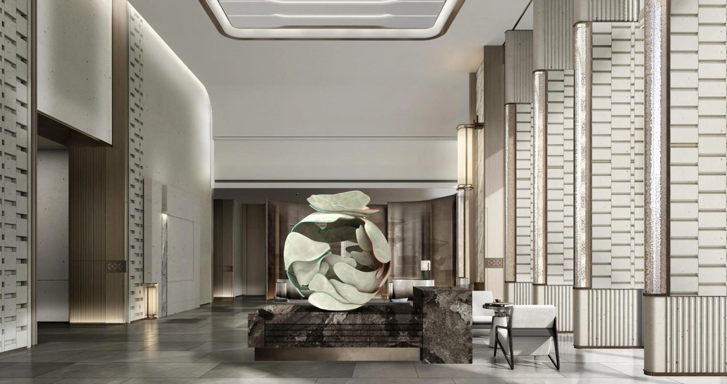 Lobby or reception in DoubleTree by Hilton Zhangzhou
