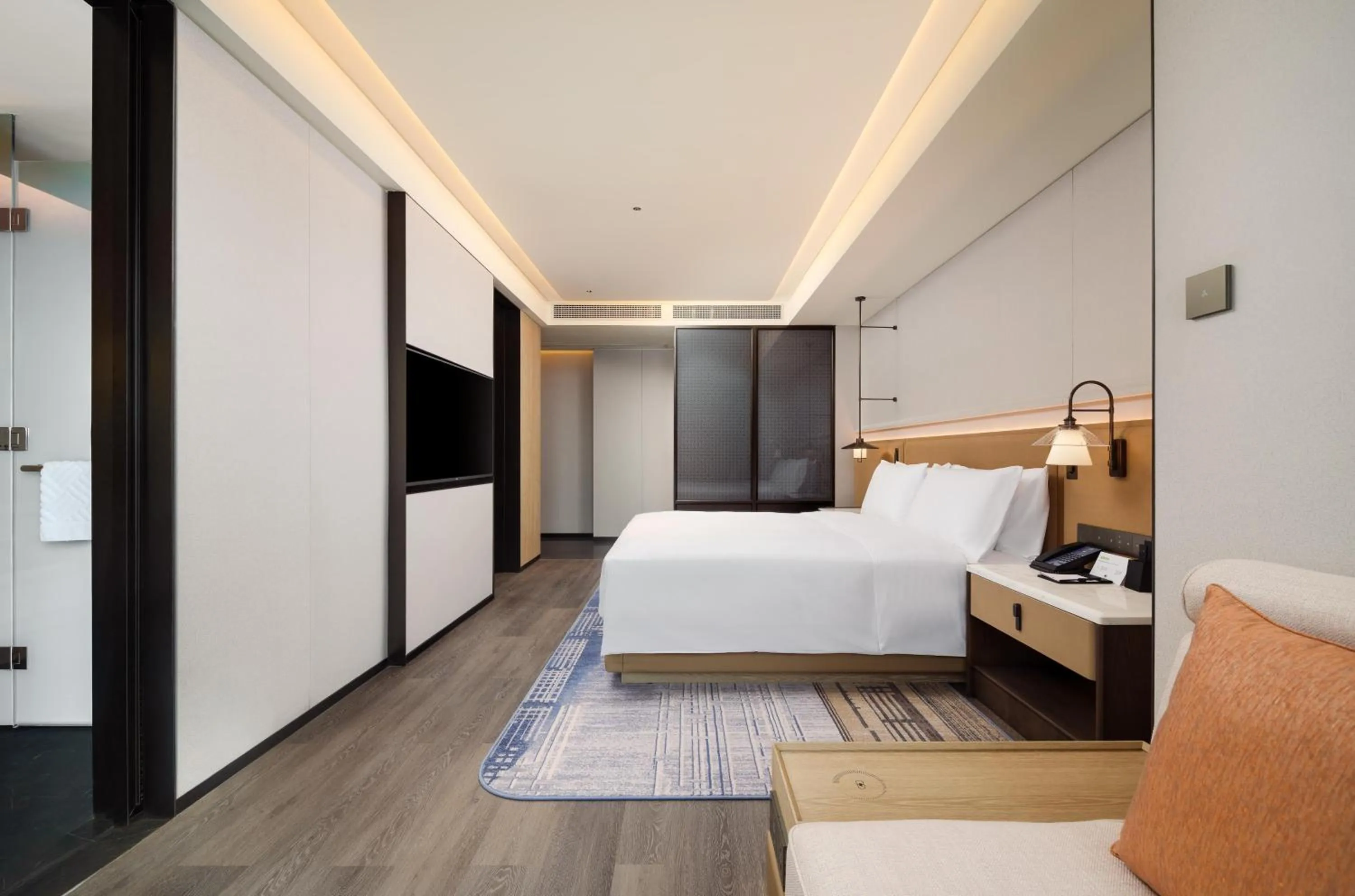 Bed in DoubleTree by Hilton Zhangzhou