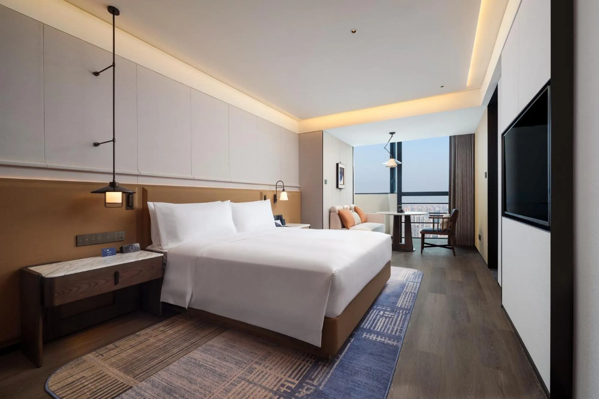 Bed in DoubleTree by Hilton Zhangzhou