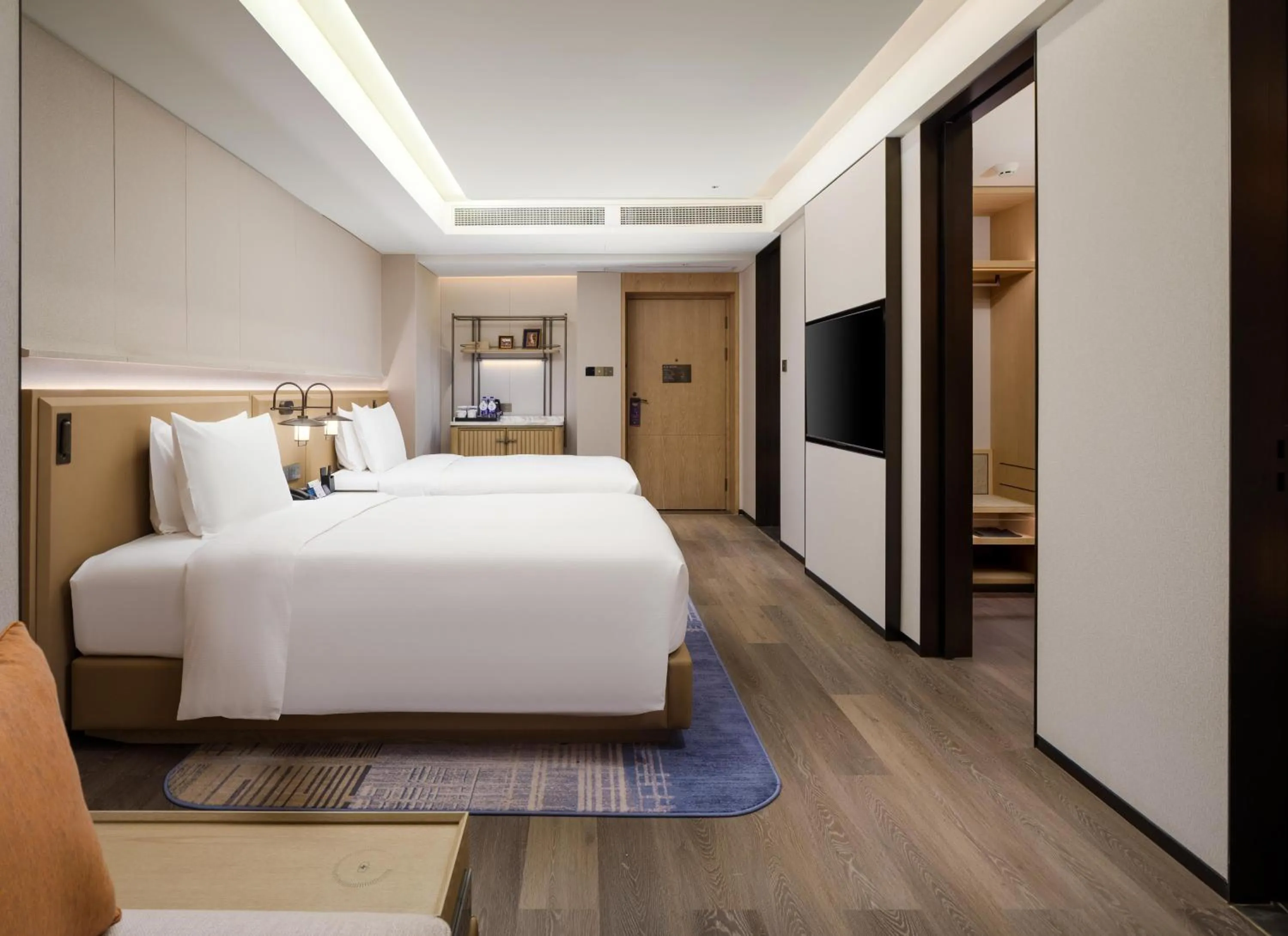 Bed in DoubleTree by Hilton Zhangzhou