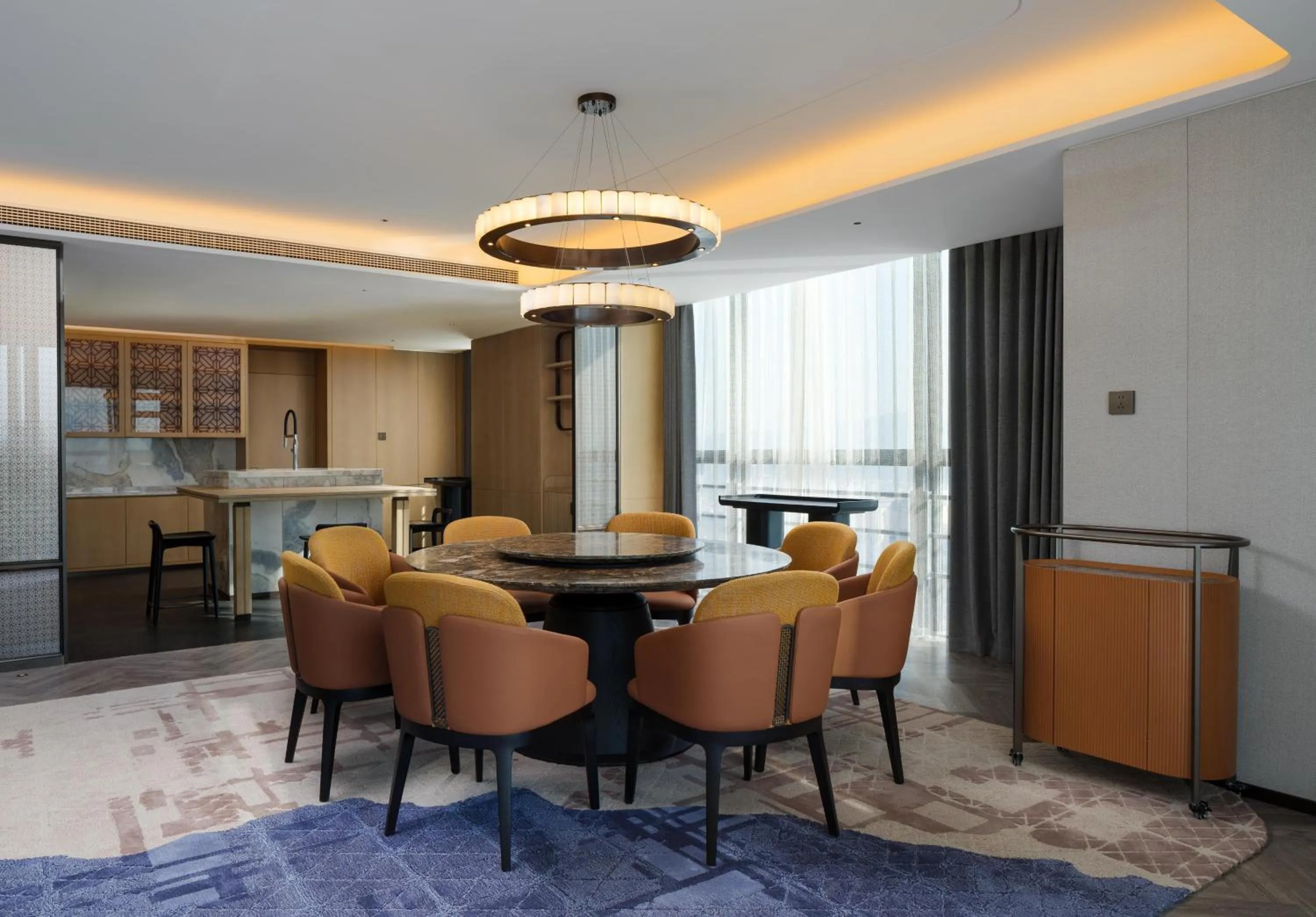 Living room in DoubleTree by Hilton Zhangzhou