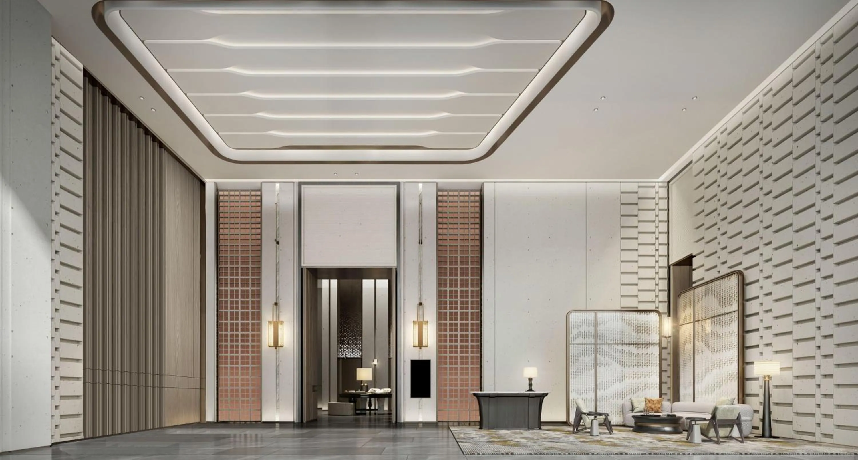 Lobby or reception in DoubleTree by Hilton Zhangzhou