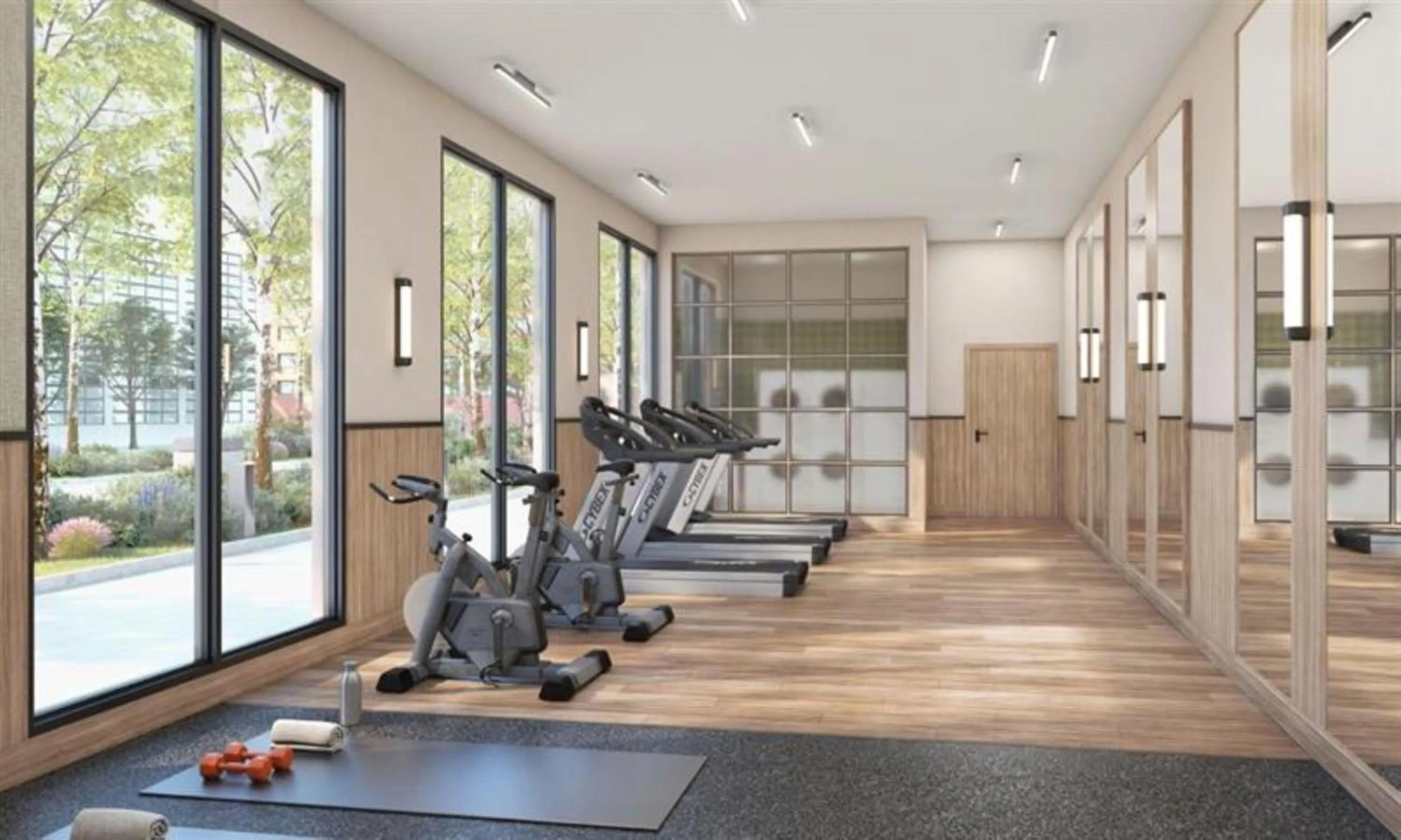 Fitness centre/facilities in Home2 Suites By Hilton Dublin City Centre