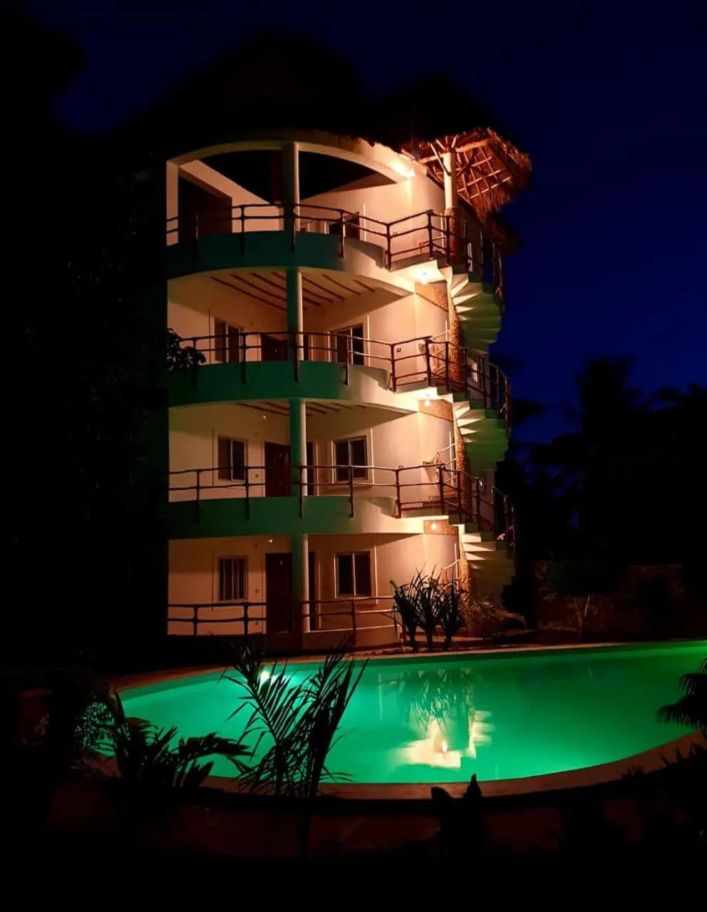 Facade/entrance in Simba House