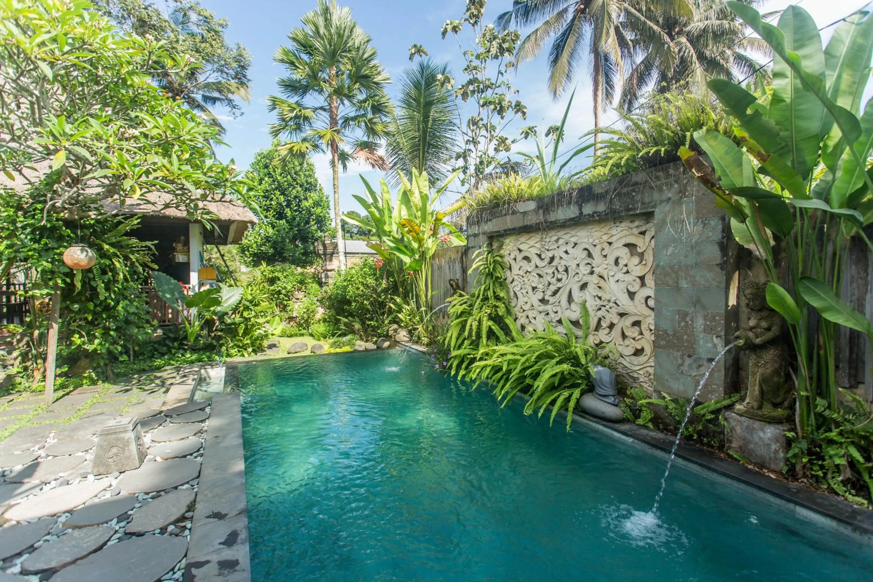 Swimming pool in Ubud Luwih Nature Retreat