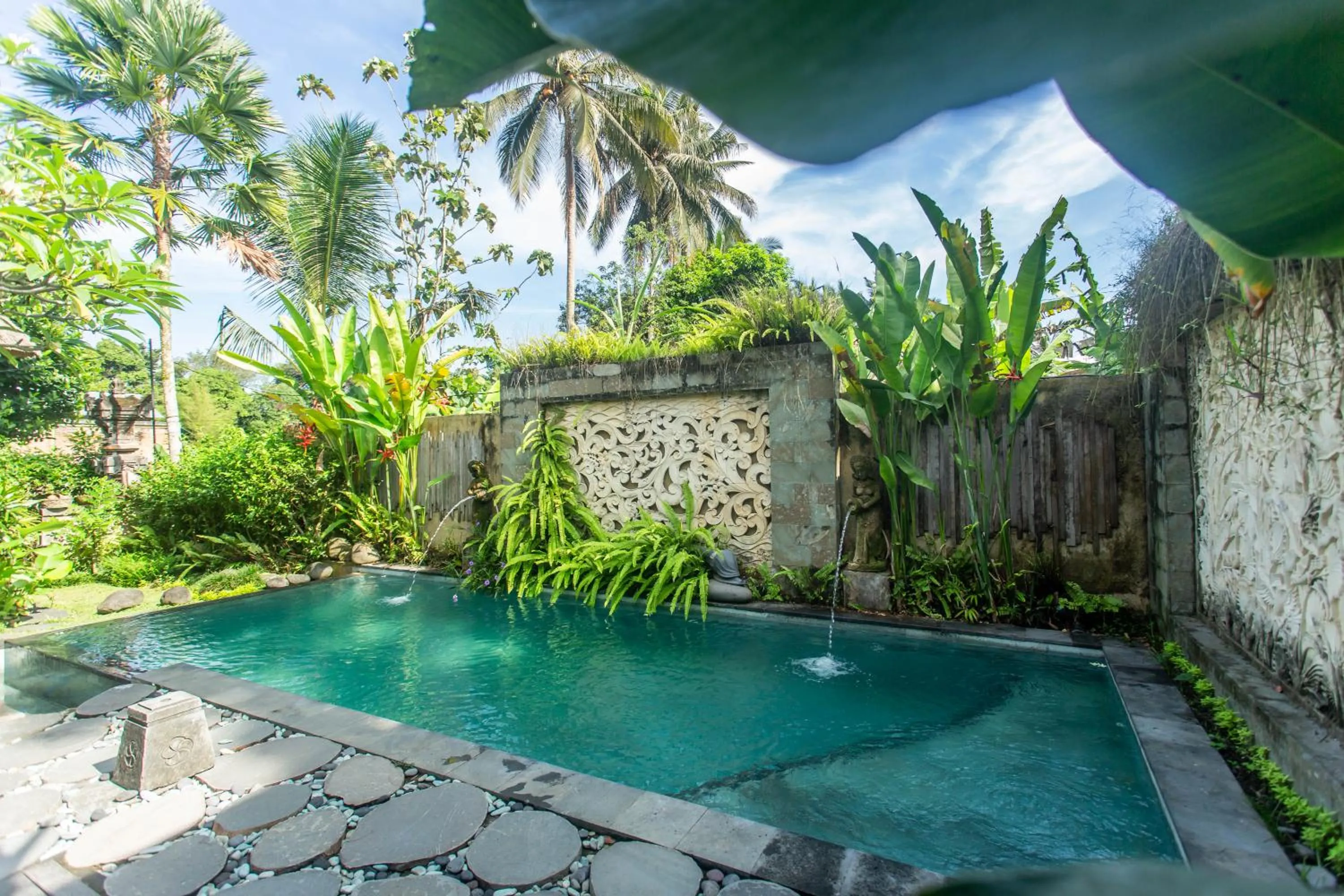 Swimming pool in Ubud Luwih Nature Retreat