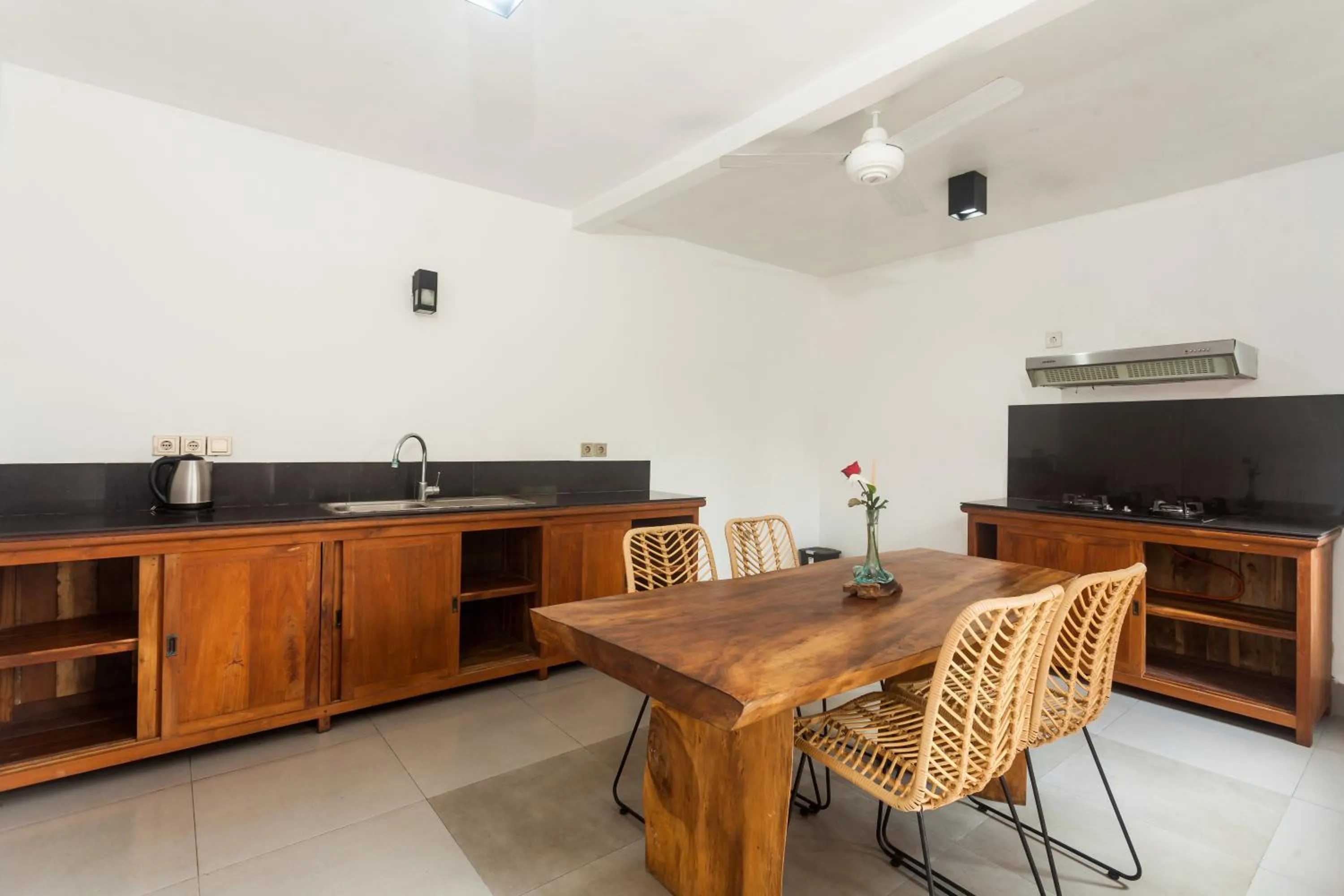 Dining area in Ubud Luwih Nature Retreat
