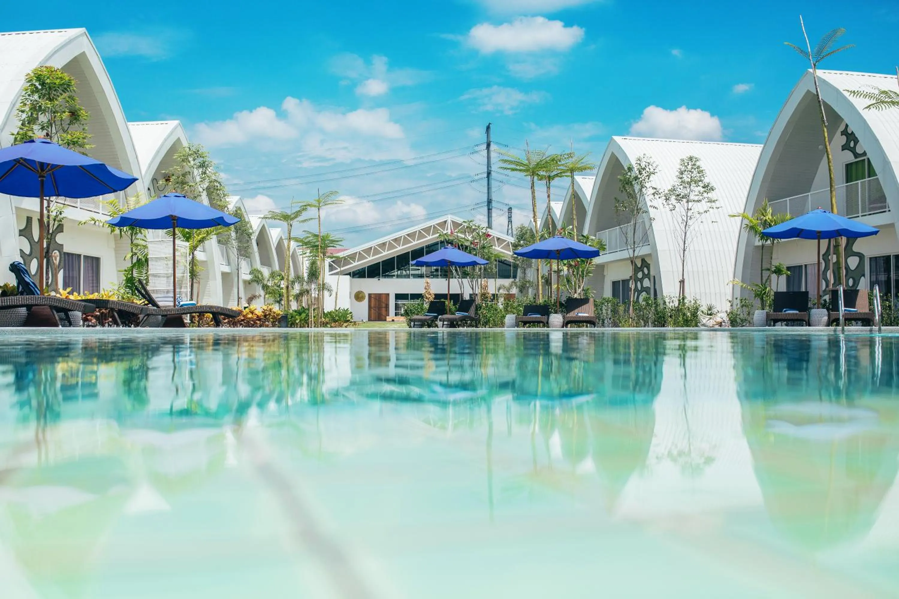 Pool view in Dash Box Hotel Cyberjaya