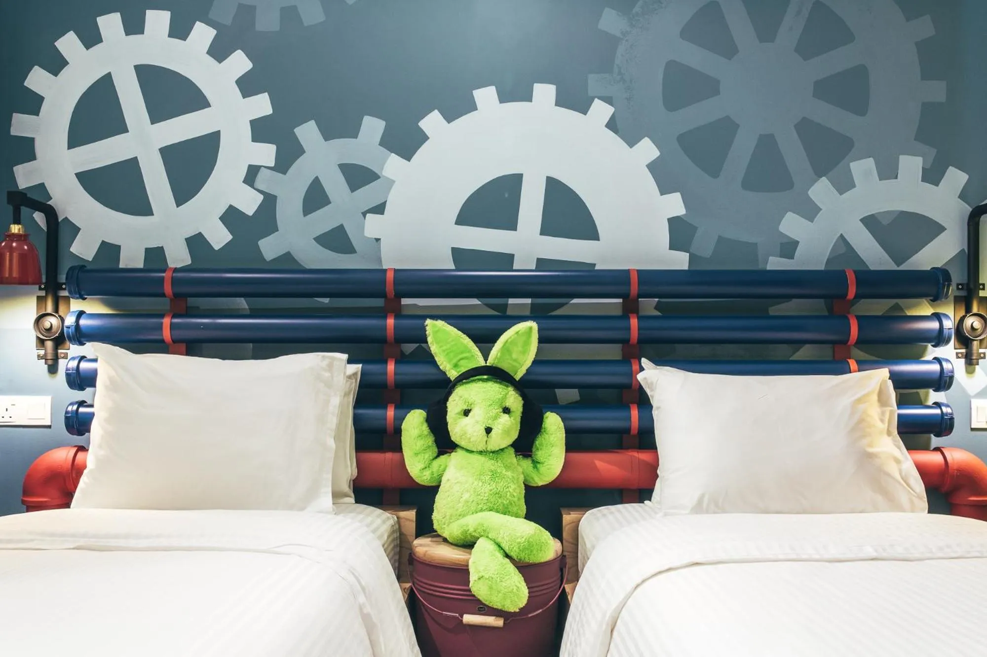 Bed in Dash Box Hotel Cyberjaya