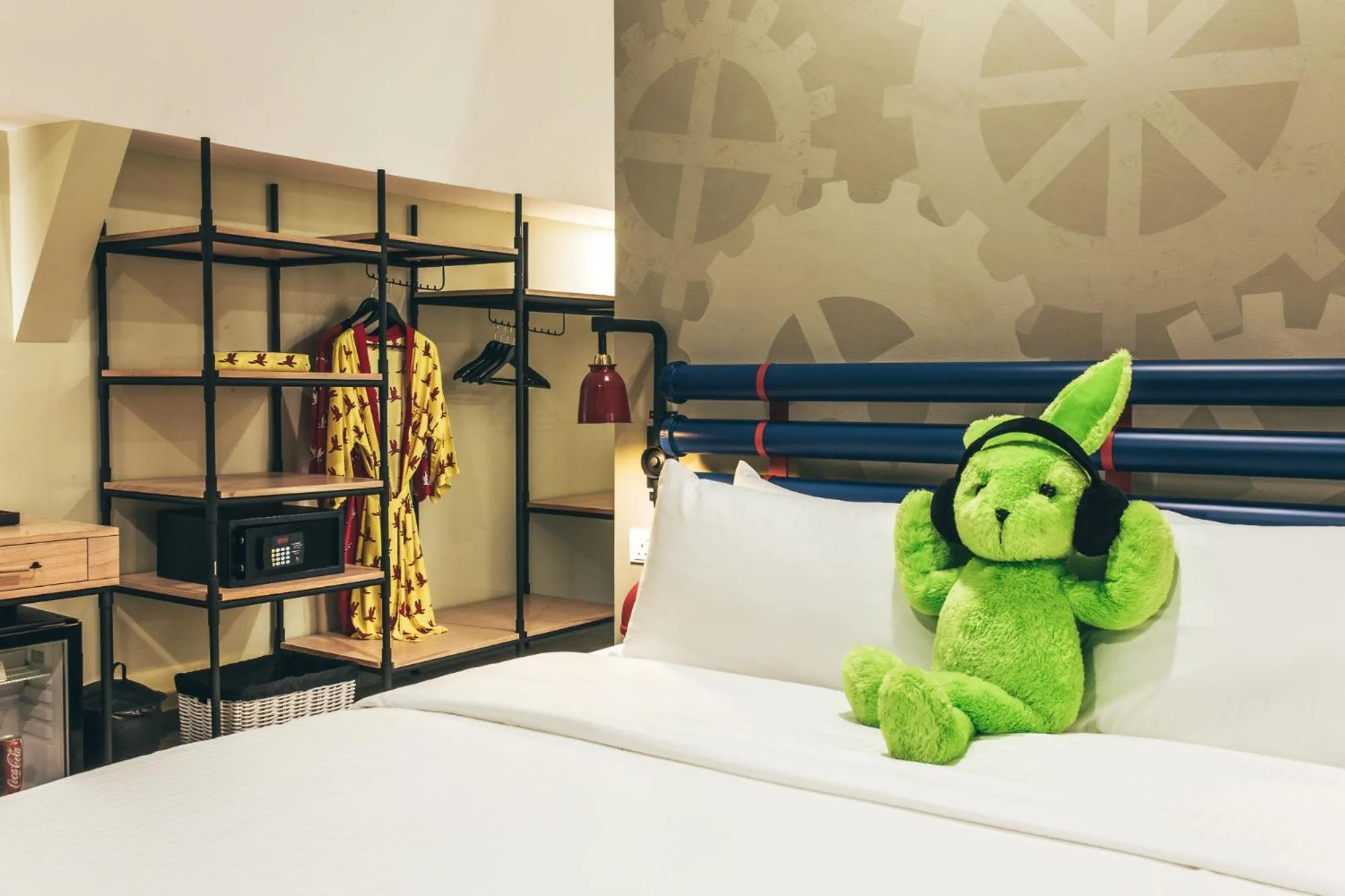 Bed in Dash Box Hotel Cyberjaya