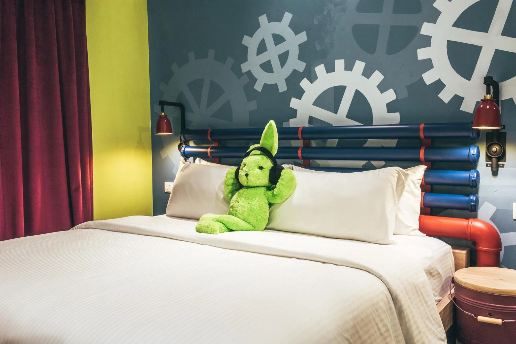 Bed in Dash Box Hotel Cyberjaya