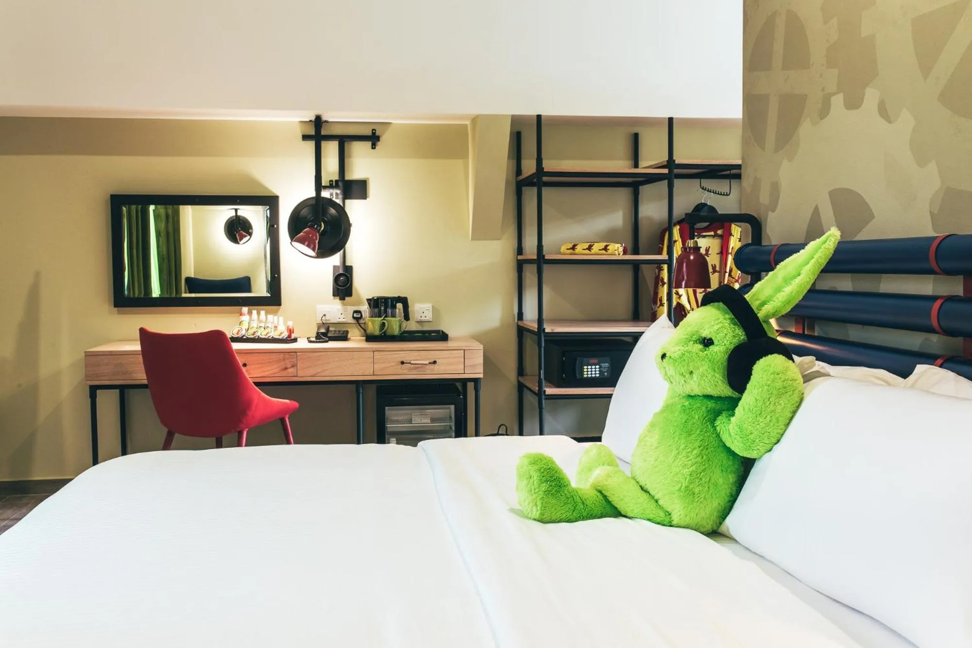 Bedroom, Bed in Dash Box Hotel Cyberjaya