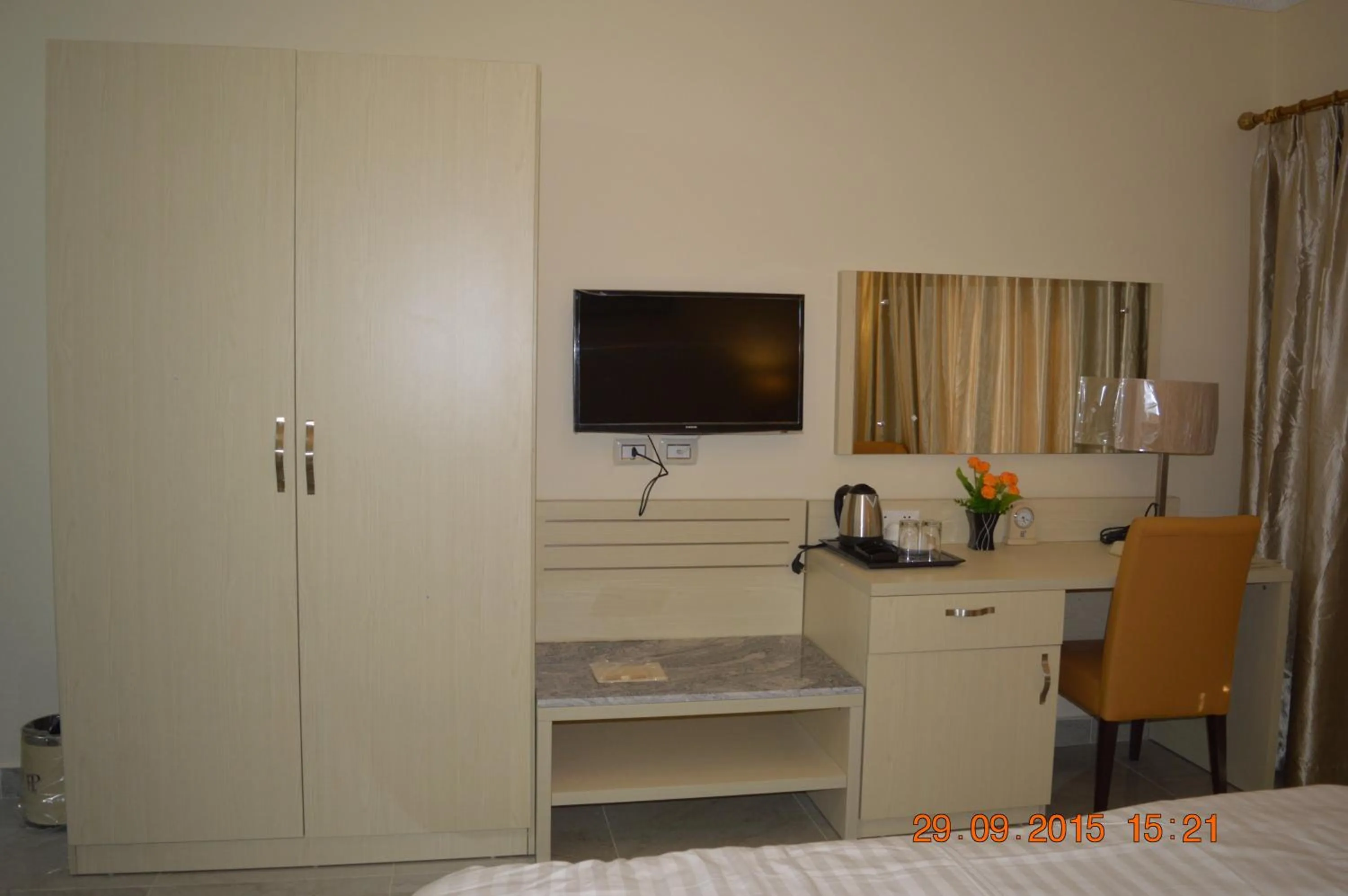 Decorative detail, Bed in Hotel Pacific, Lda