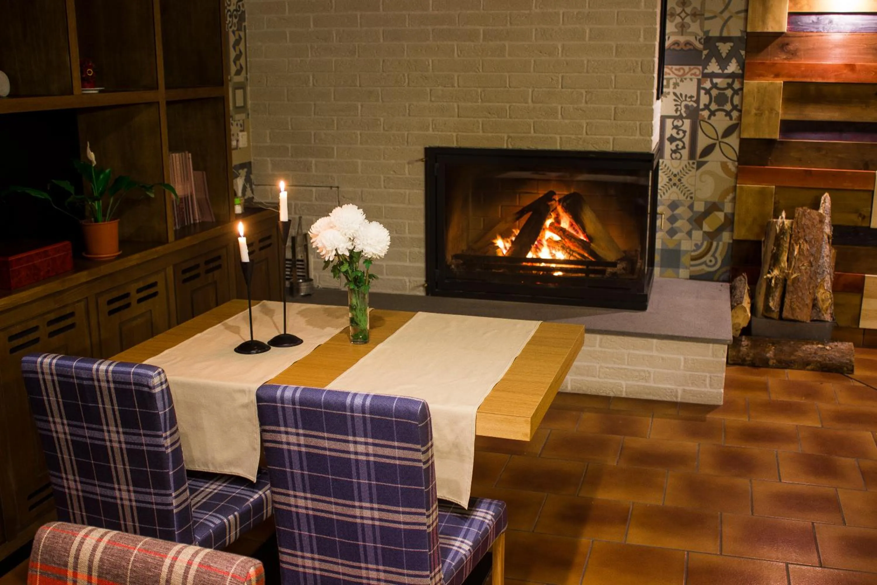 Dining area in Trigrad Hotel