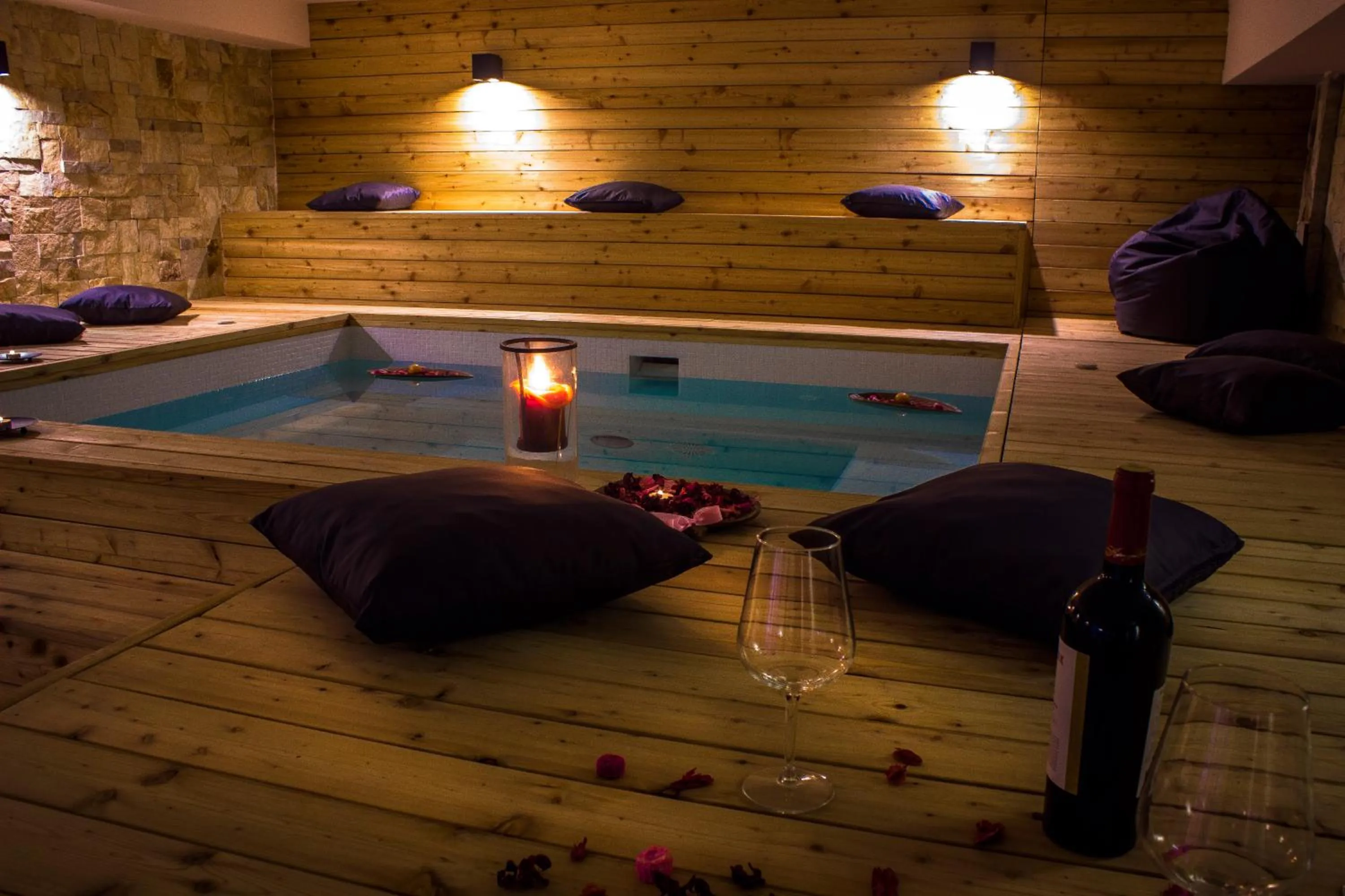 Sauna in Trigrad Hotel