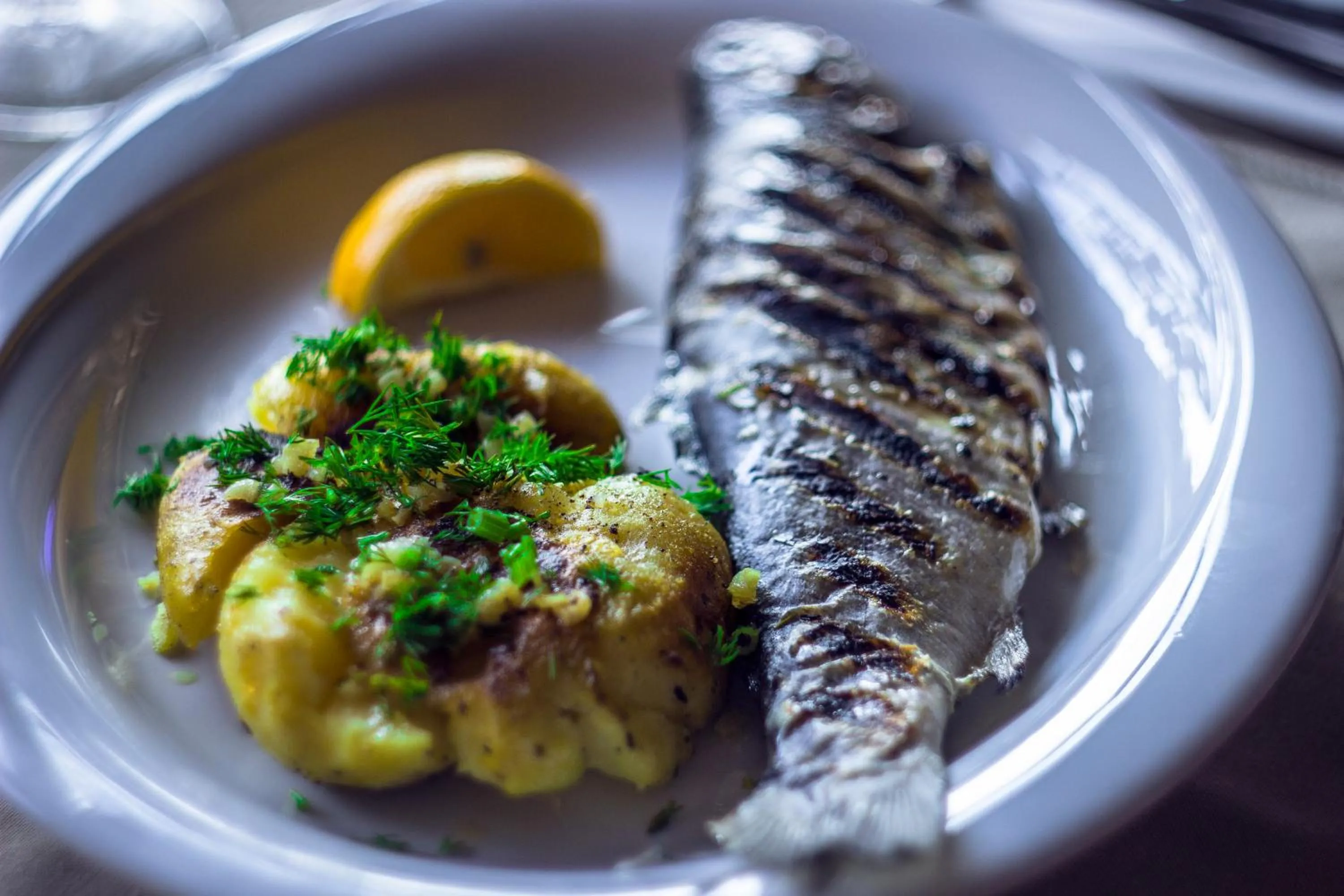 Food close-up in Trigrad Hotel