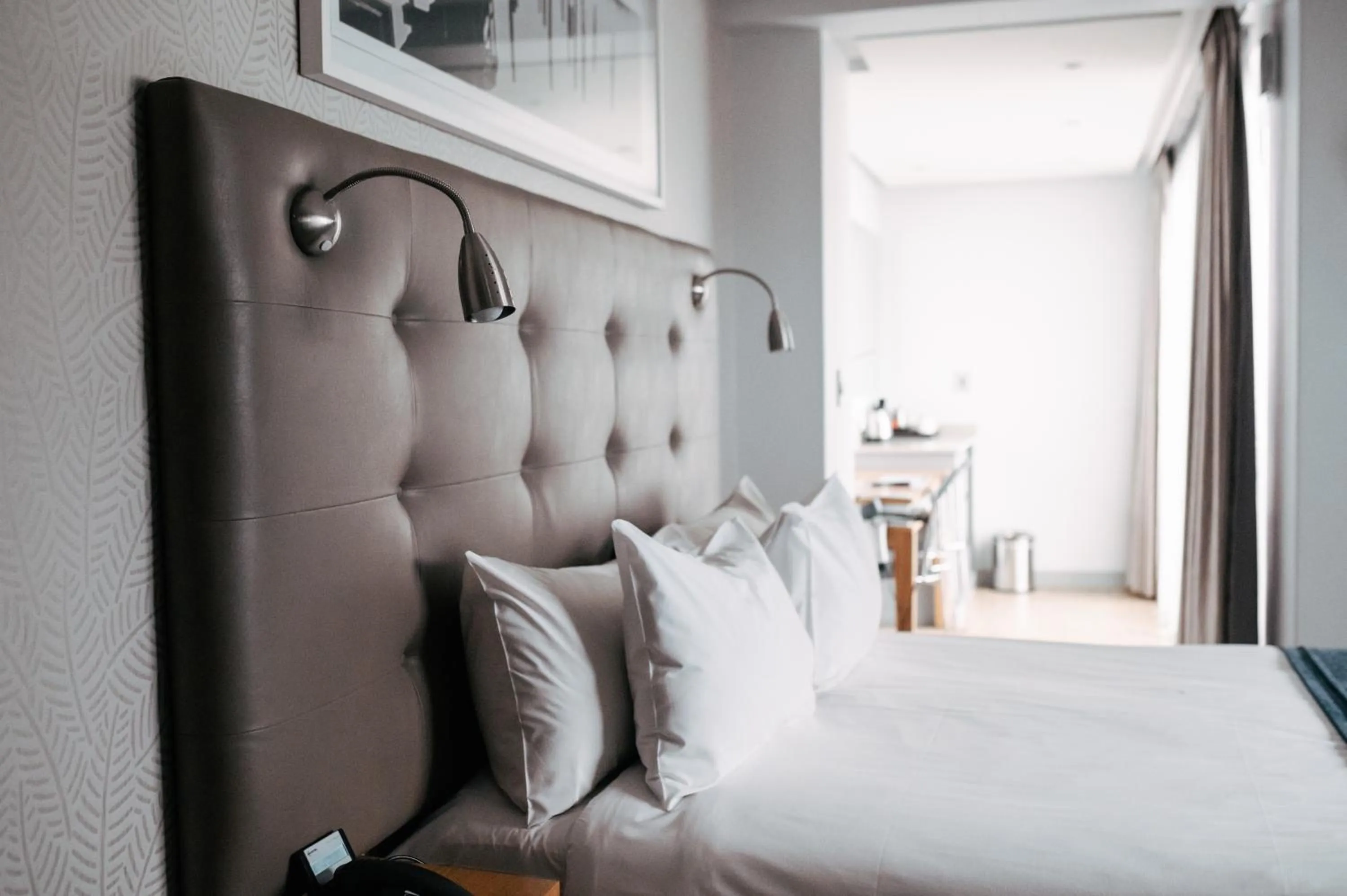 Bed in Krystal Beach Hotel