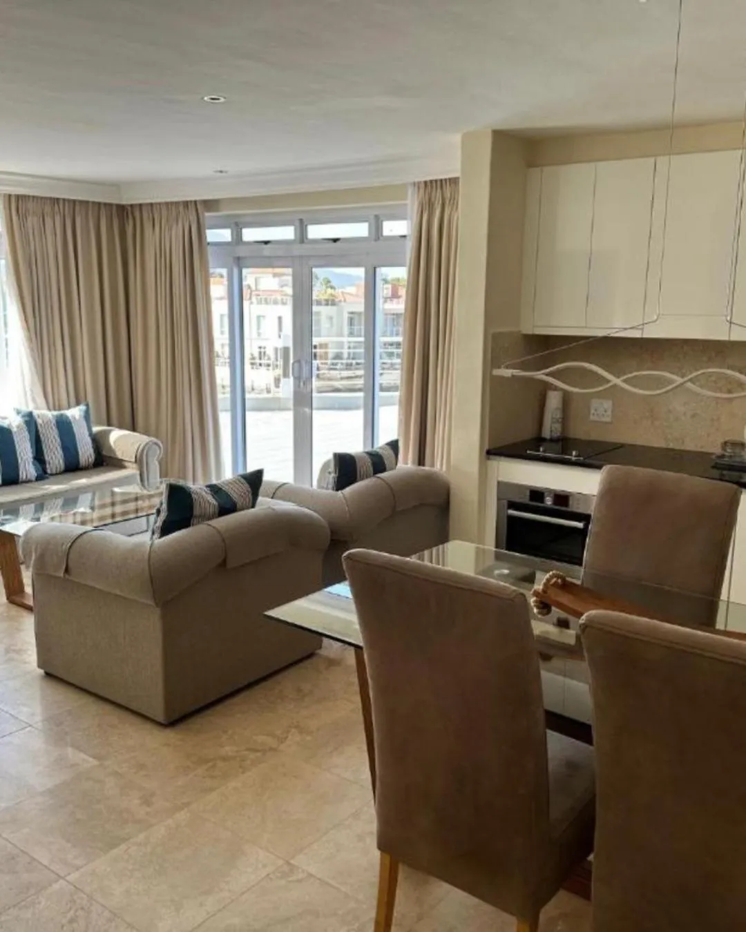 Kitchen or kitchenette in Krystal Beach Hotel