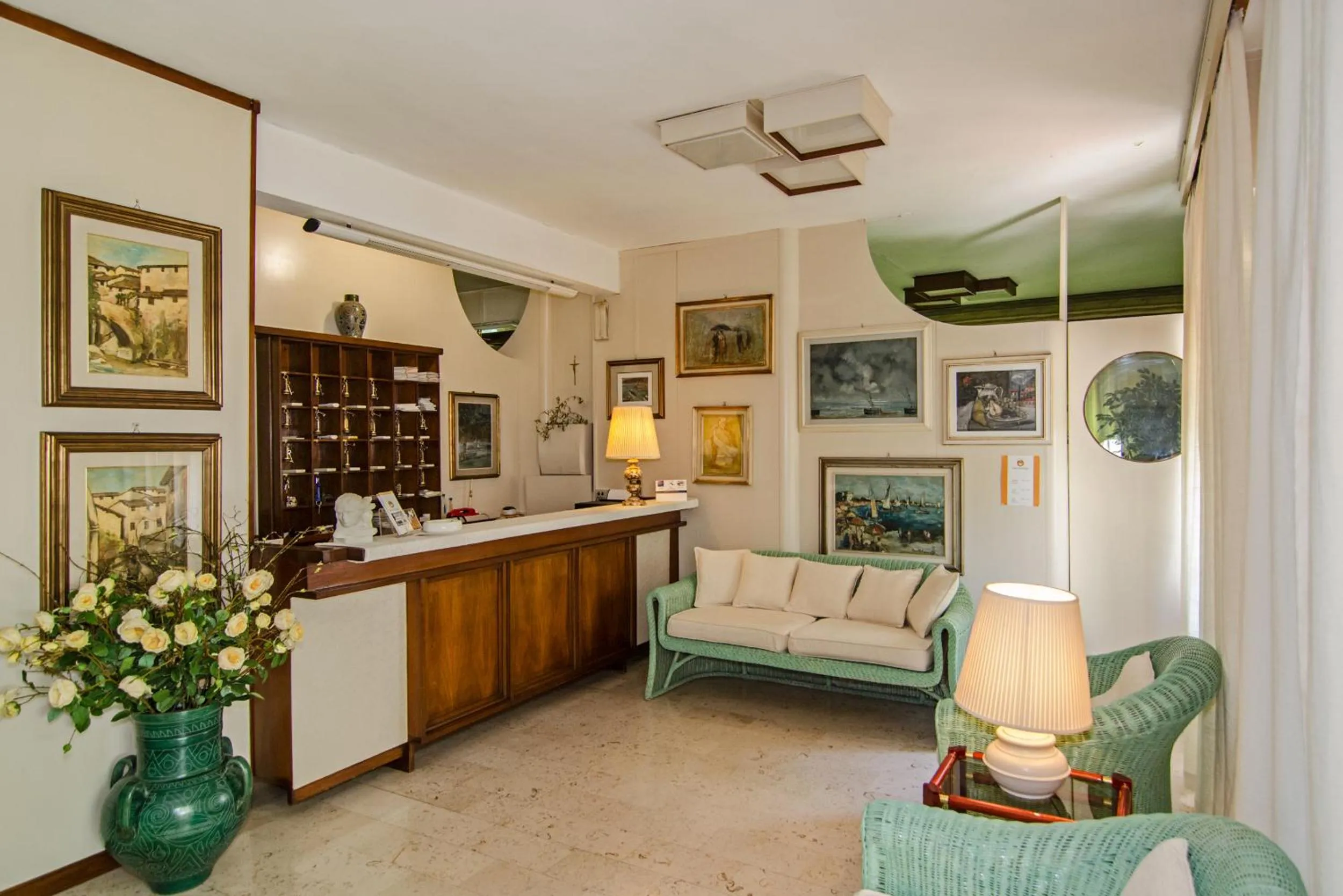 Lobby or reception in Hotel San Domingo