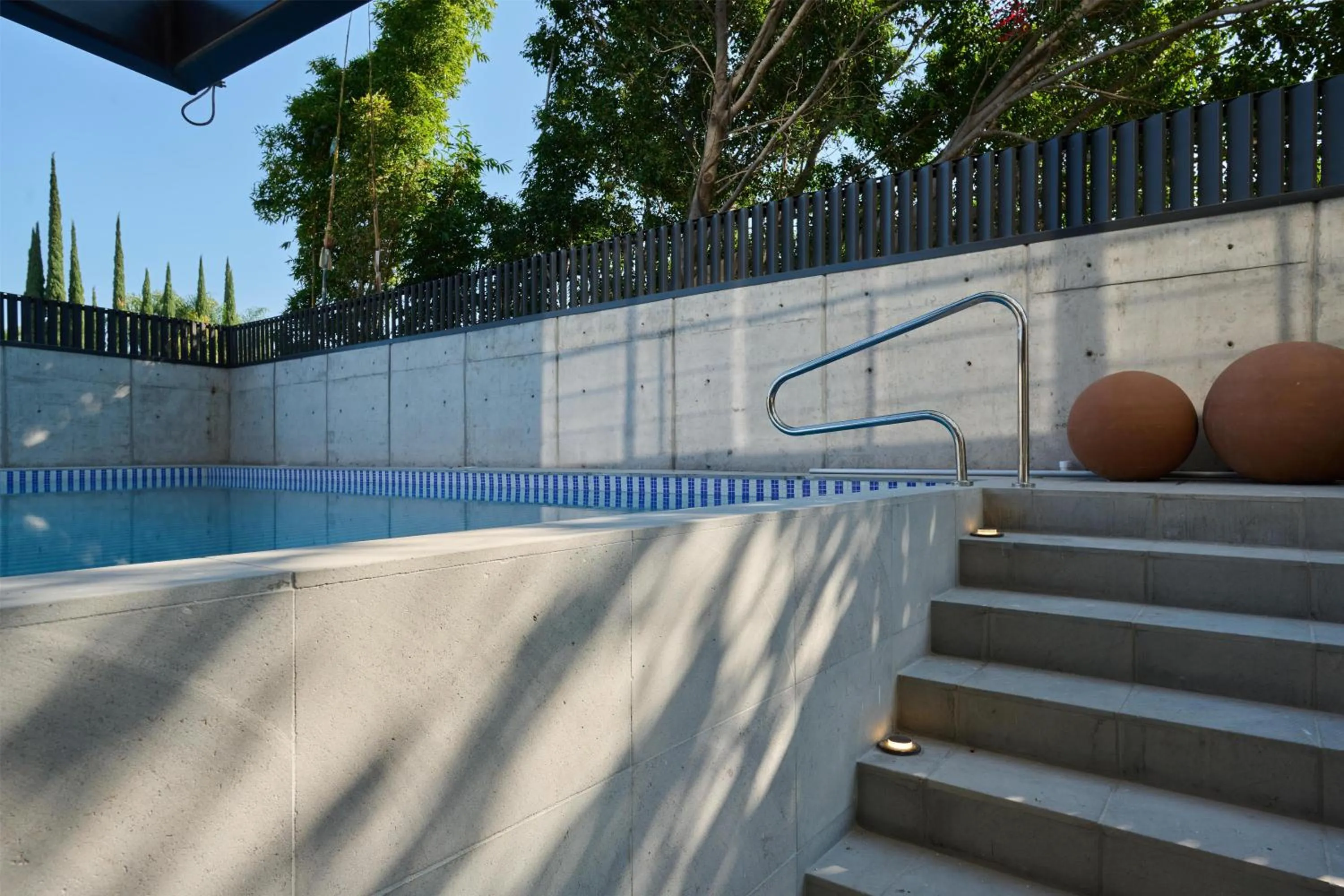 Pool view in WorldHotels Acueducto Guadalajara
