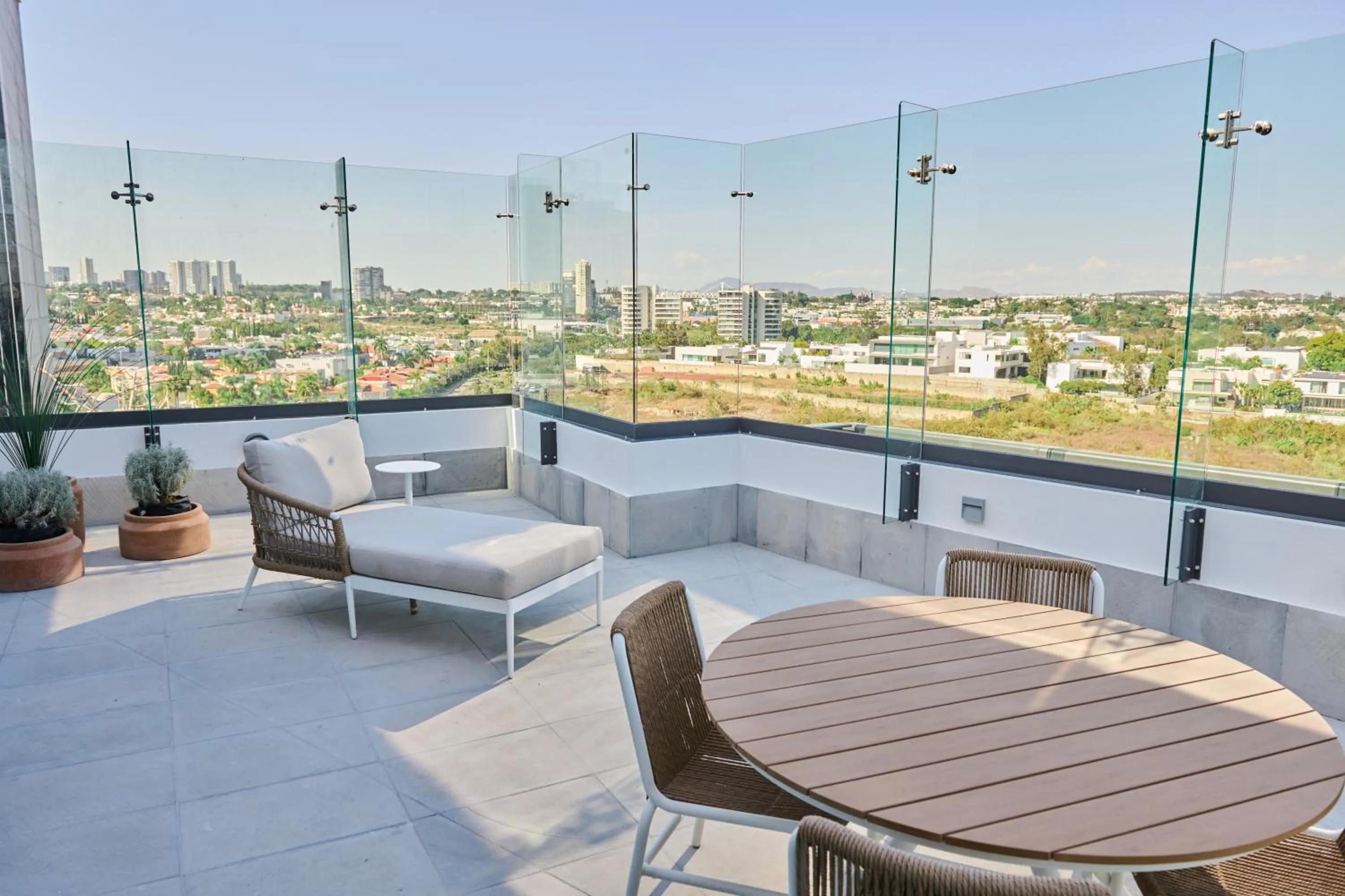 Balcony/Terrace in WorldHotels Acueducto Guadalajara