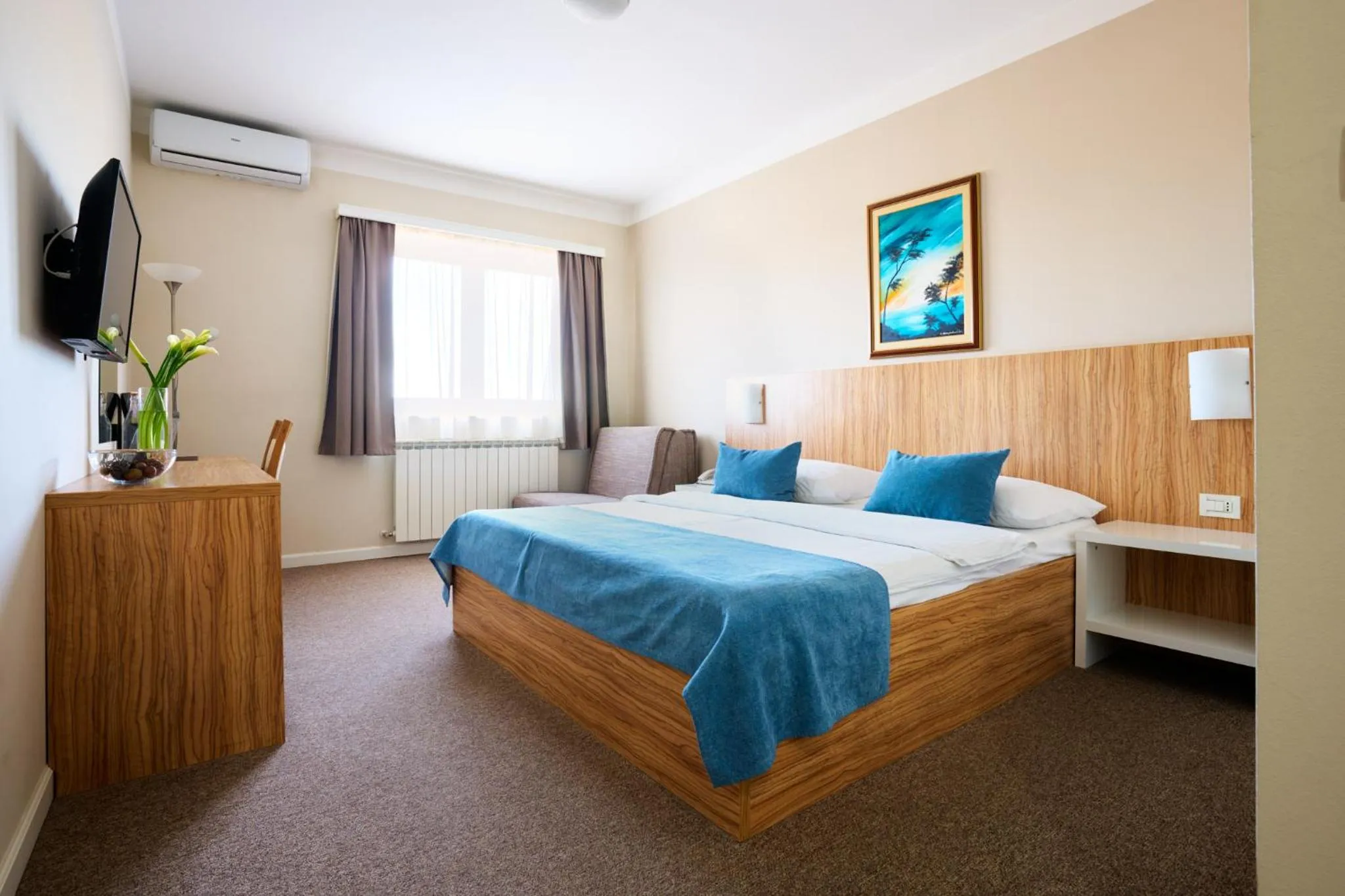 Bed in Hotel Phoenix