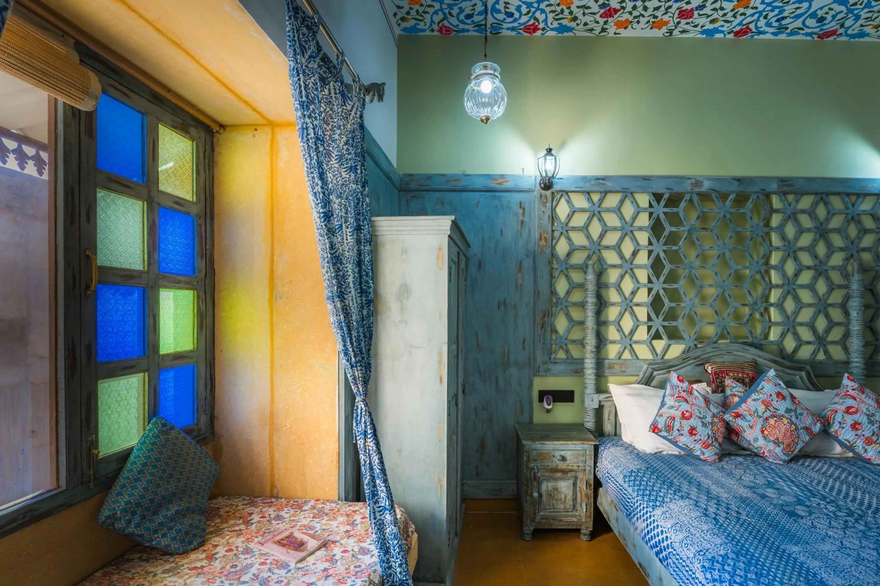 Bed in Hotel Heritage House