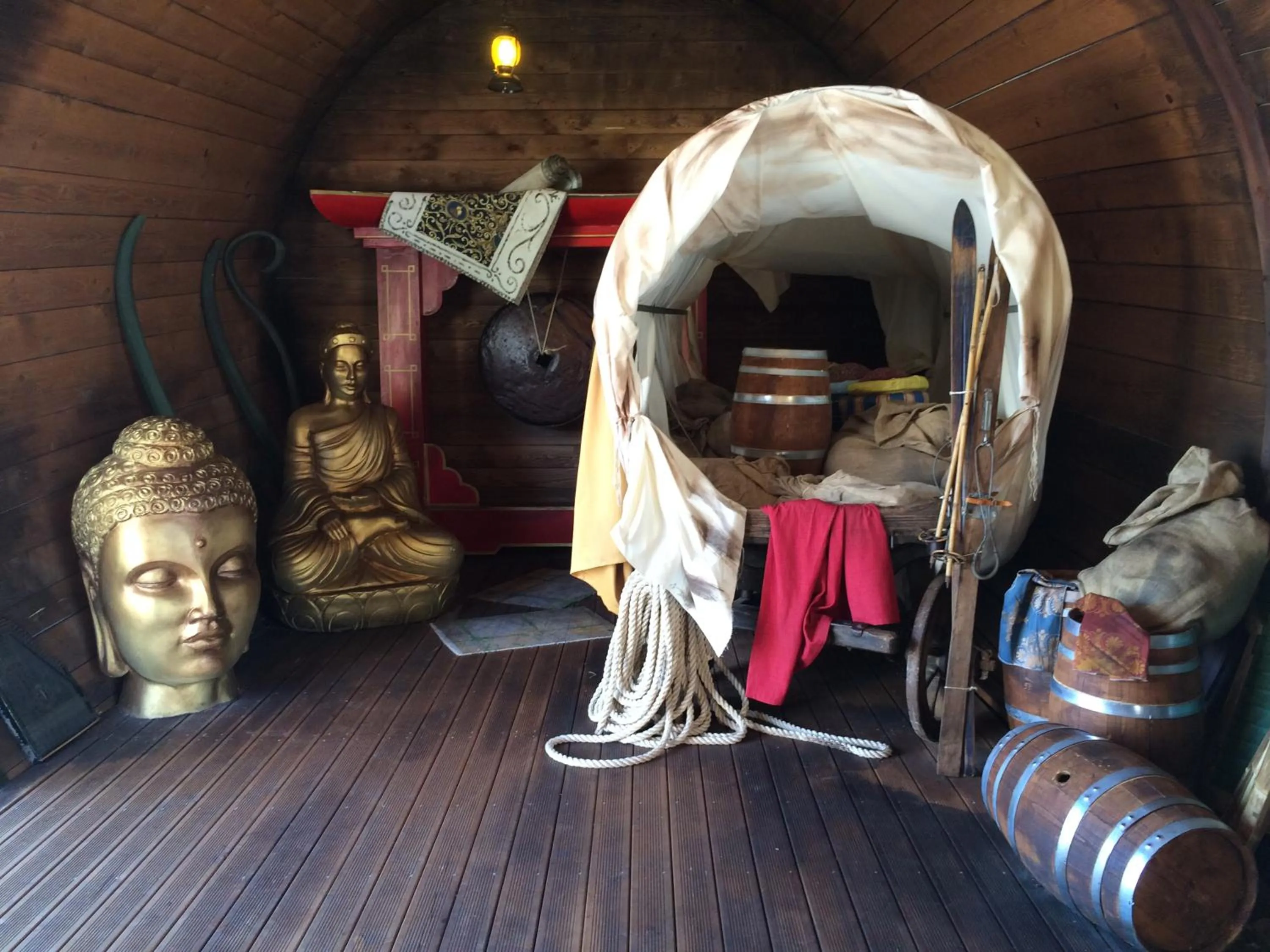 Decorative detail in Gardaland Adventure Hotel