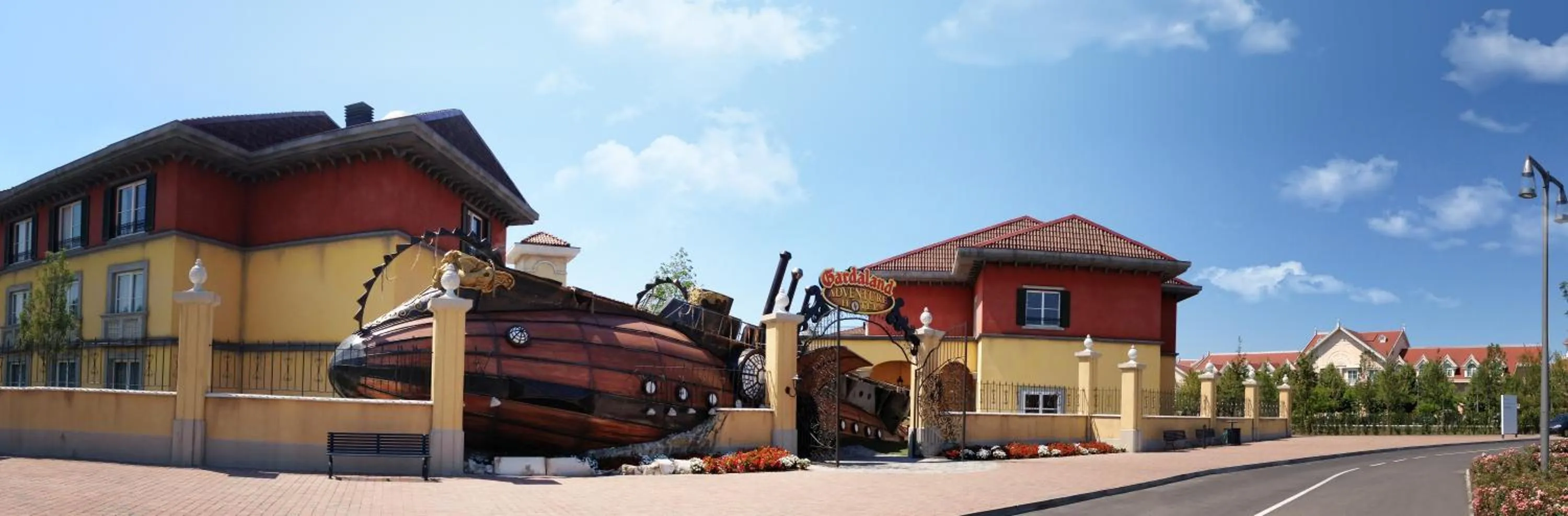 Property building in Gardaland Adventure Hotel