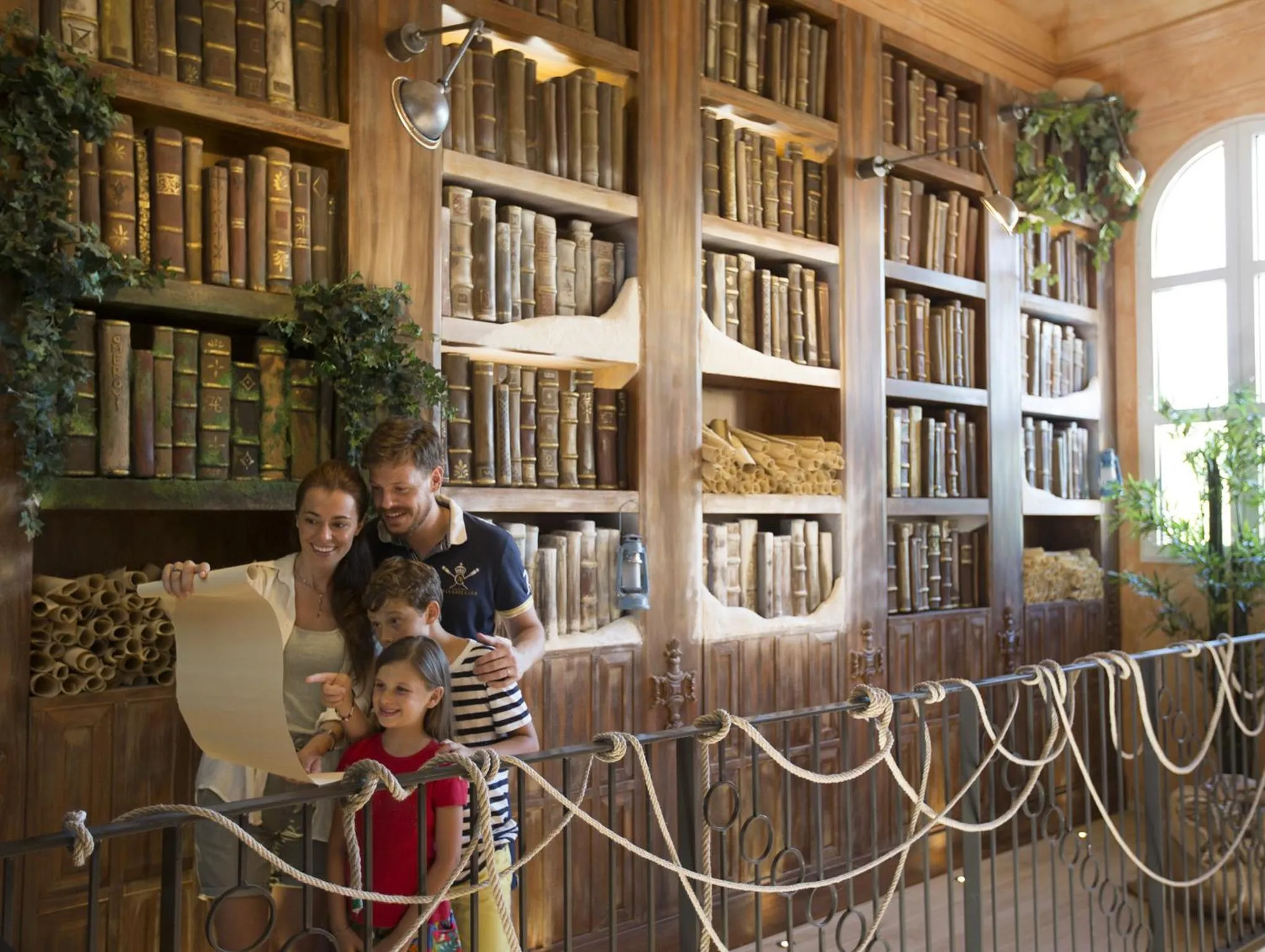 Lobby or reception in Gardaland Adventure Hotel