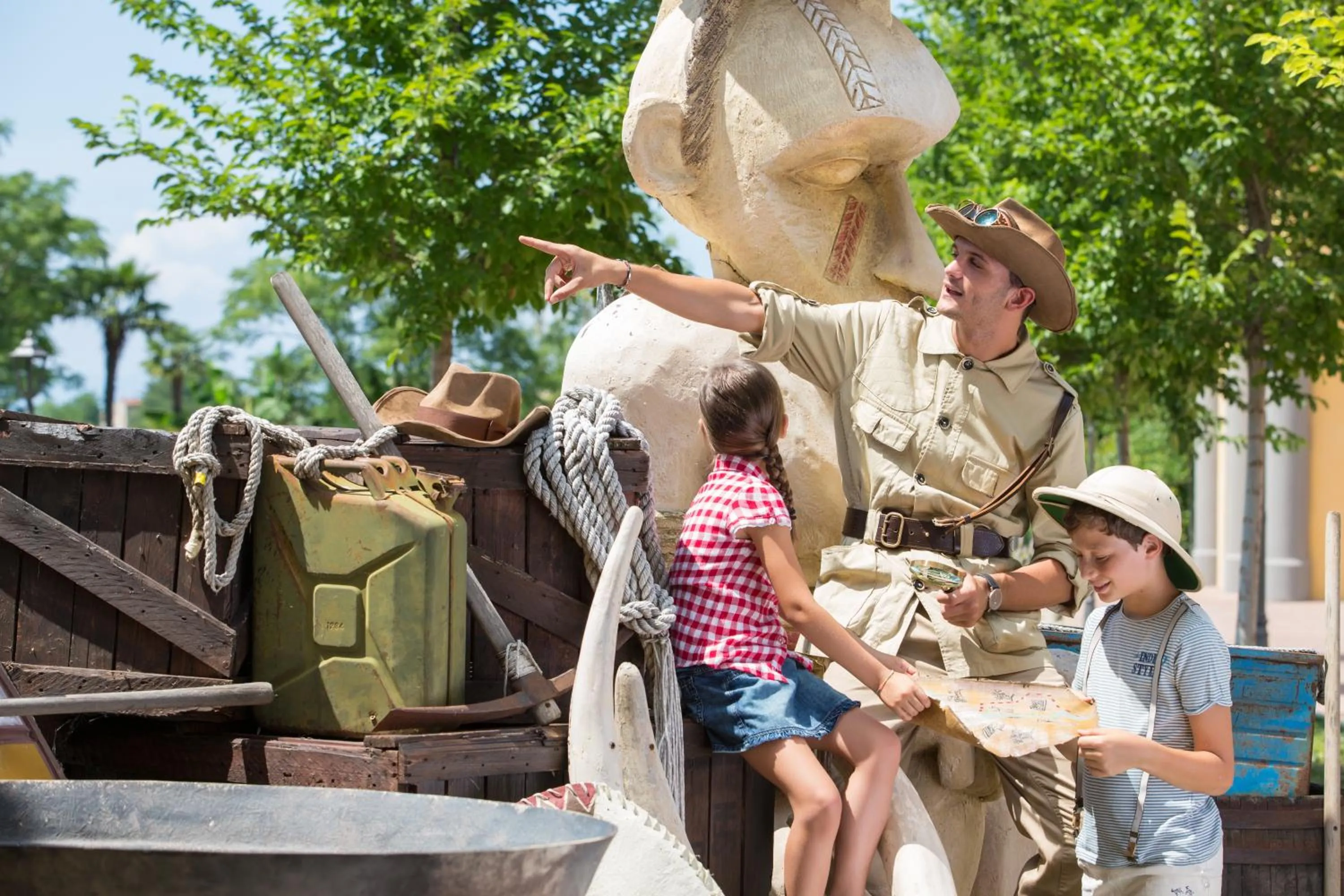 Entertainment in Gardaland Adventure Hotel