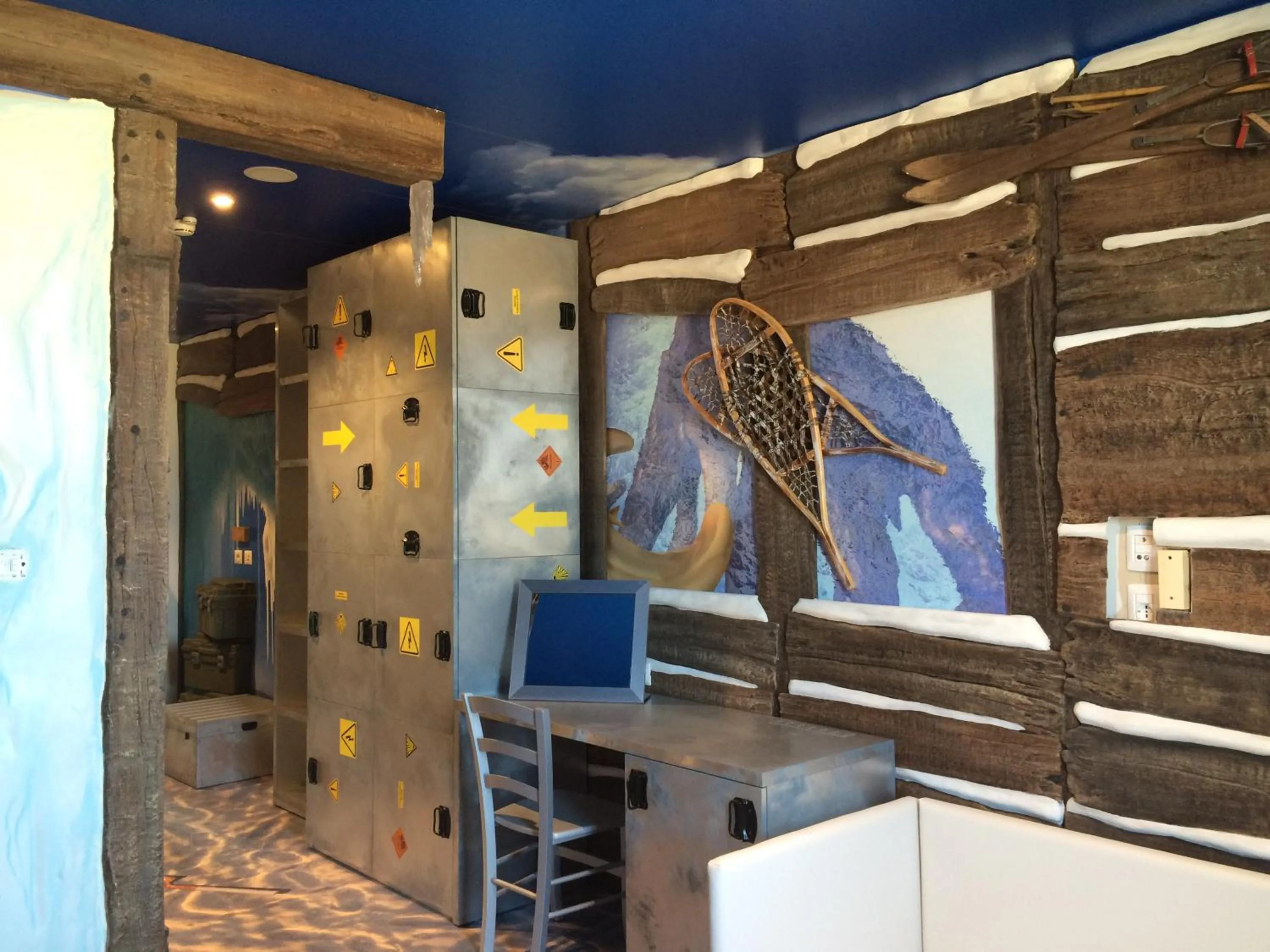 Decorative detail in Gardaland Adventure Hotel