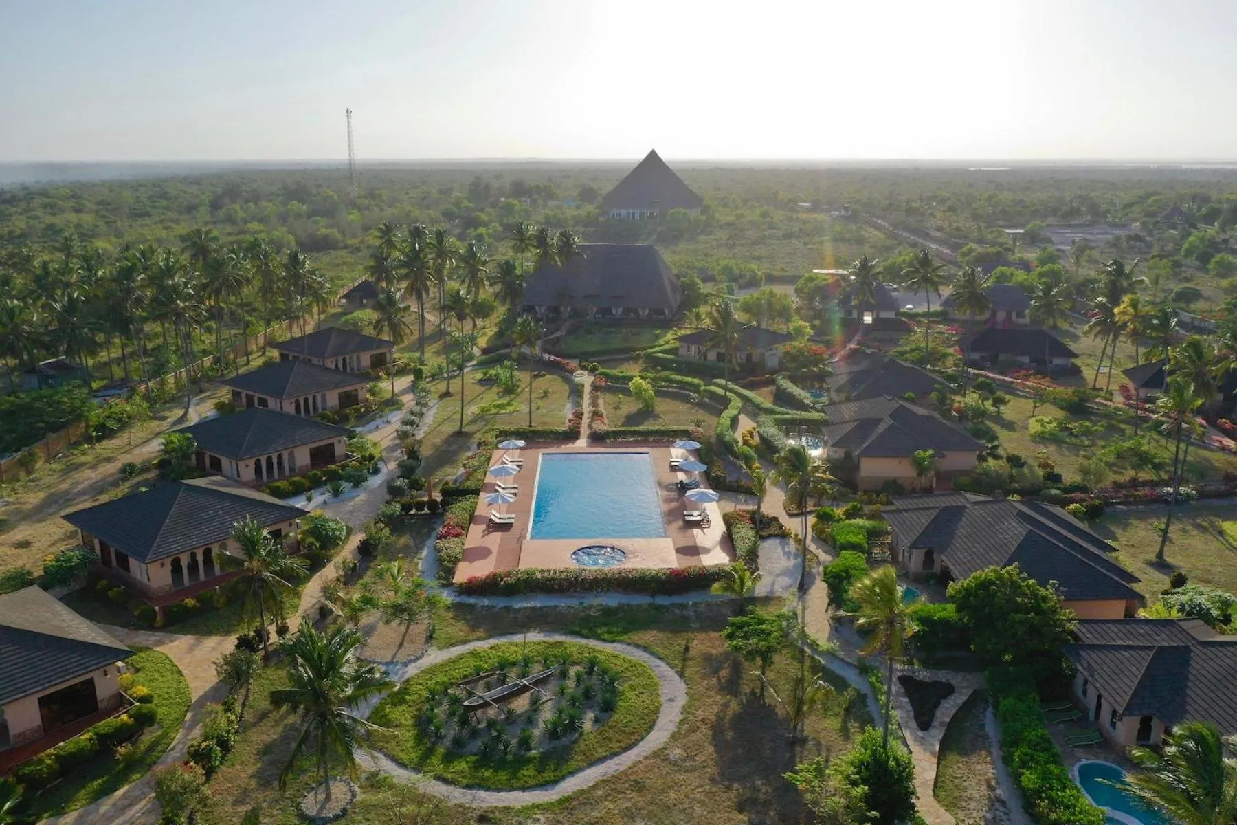 Bird's eye view in The Sands Beach Resort