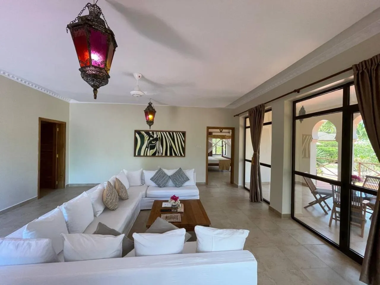 Living room in The Sands Beach Resort