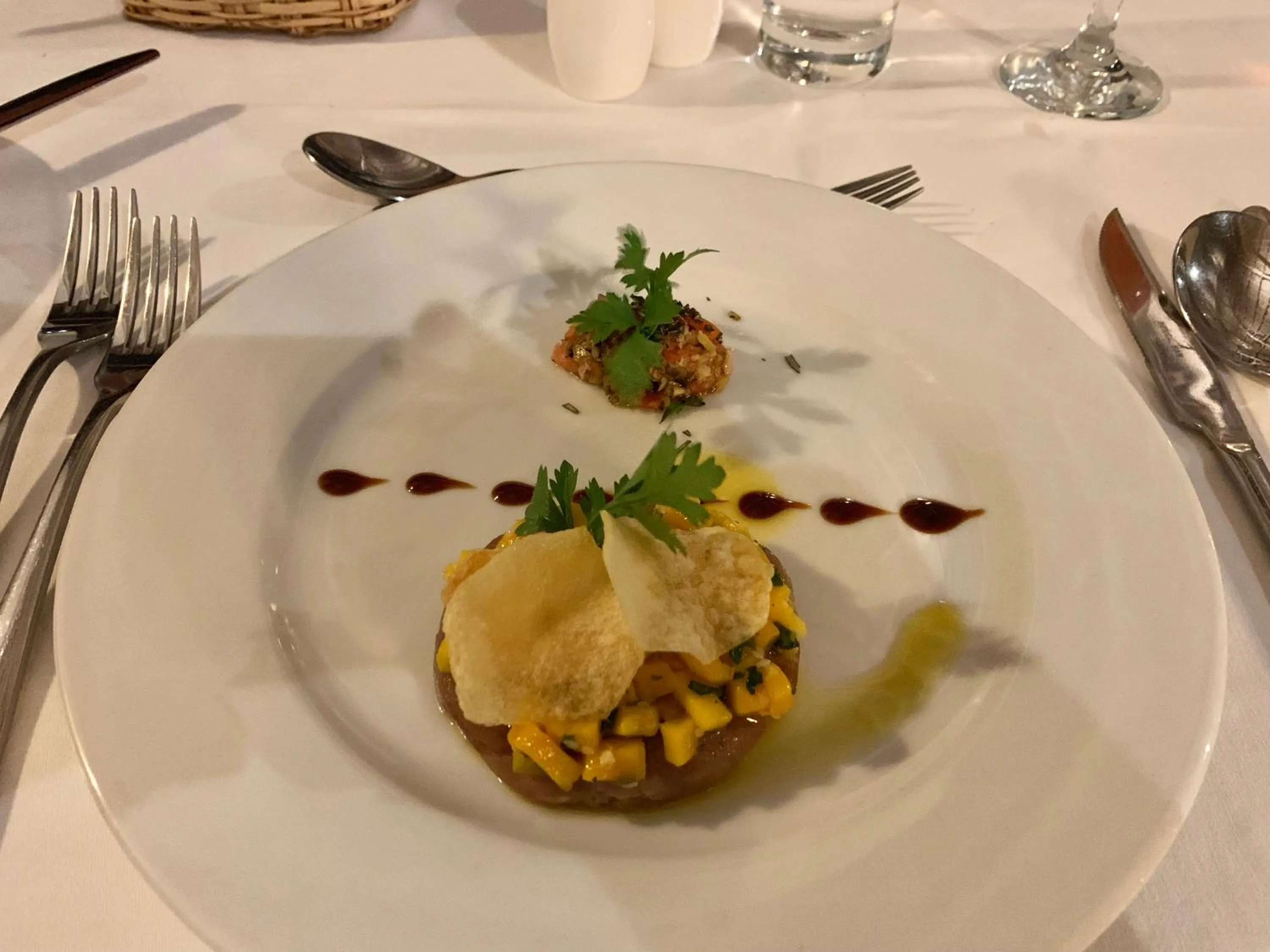 Food and drinks in The Sands Beach Resort