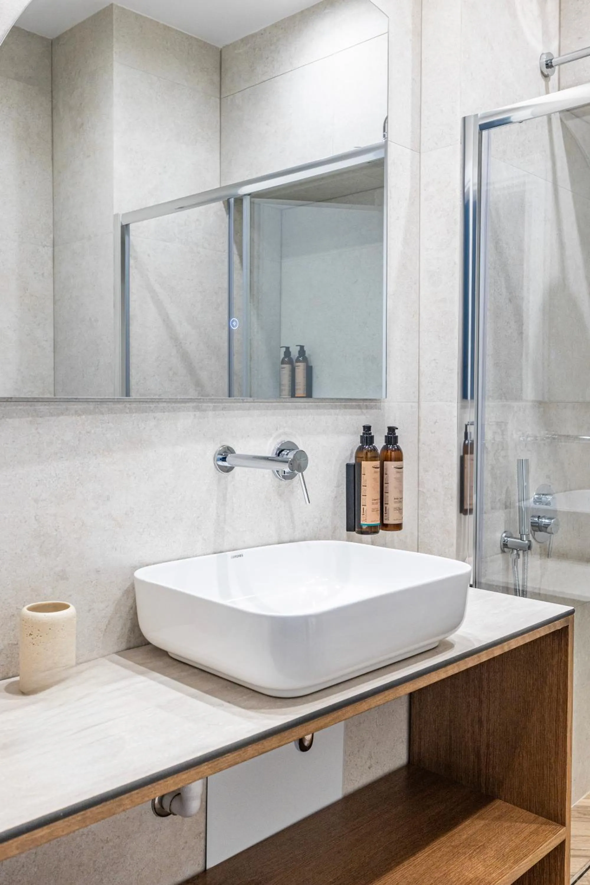 Bathroom in Iliotropio Athens, Thisio