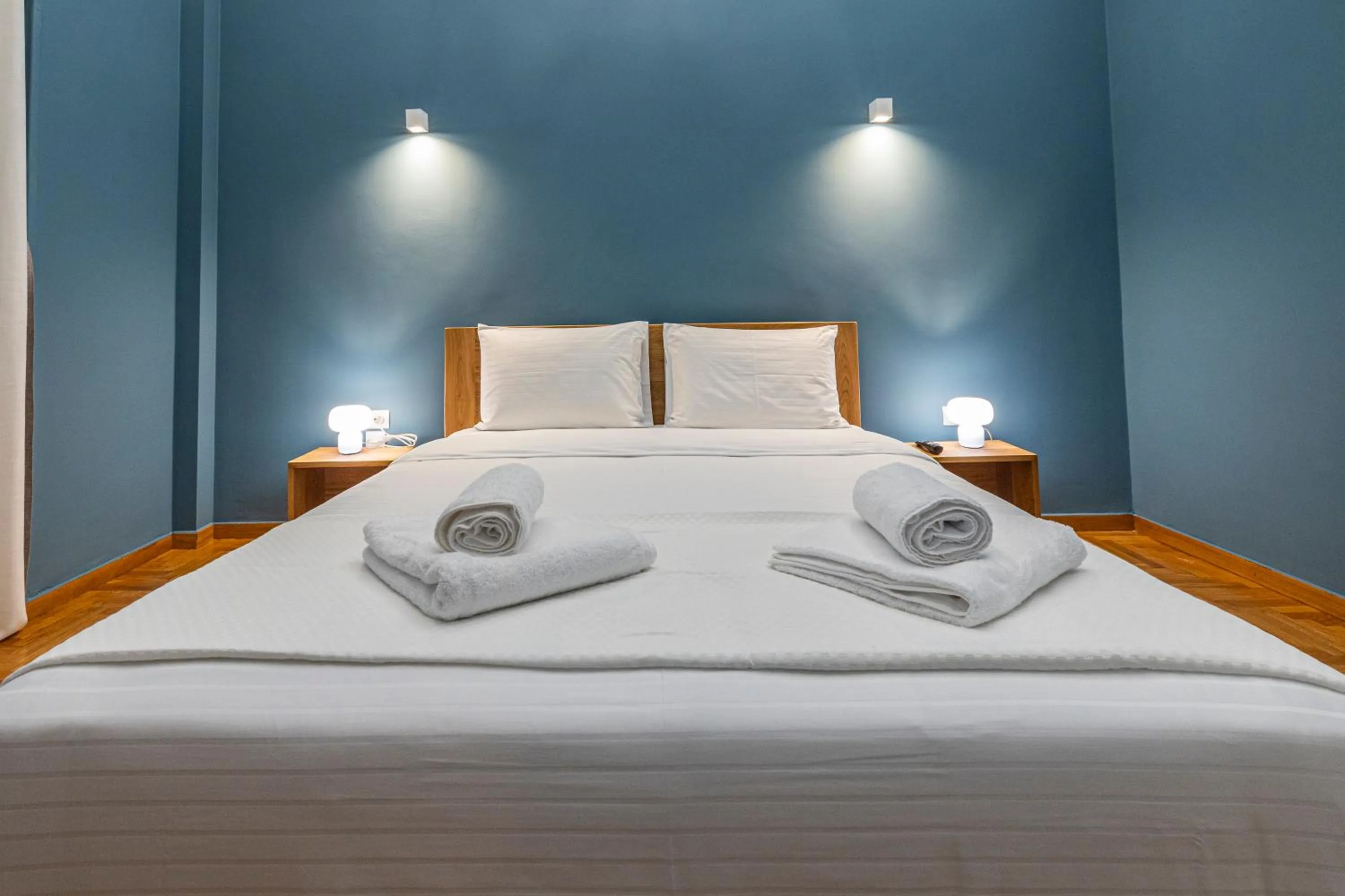 Bedroom, Bed in Iliotropio Athens, Thisio