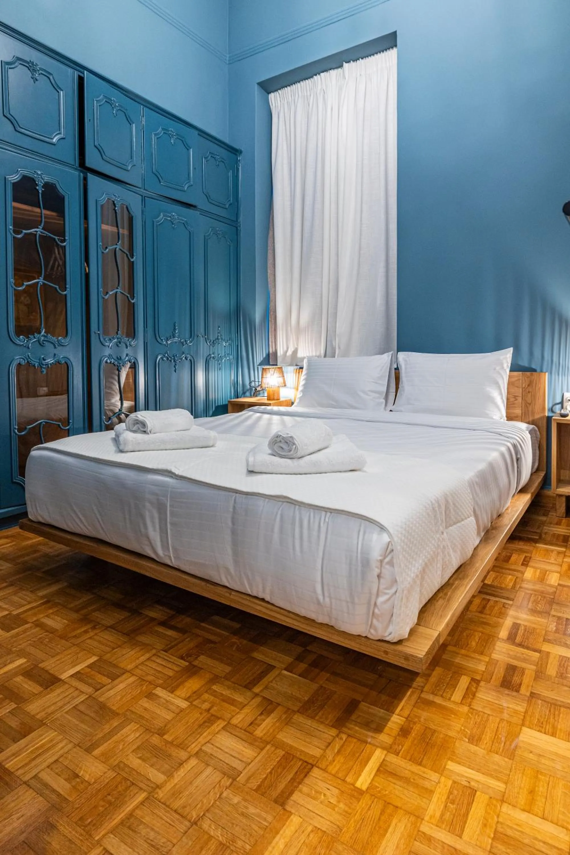 Floor plan, Bed in Iliotropio Athens, Thisio