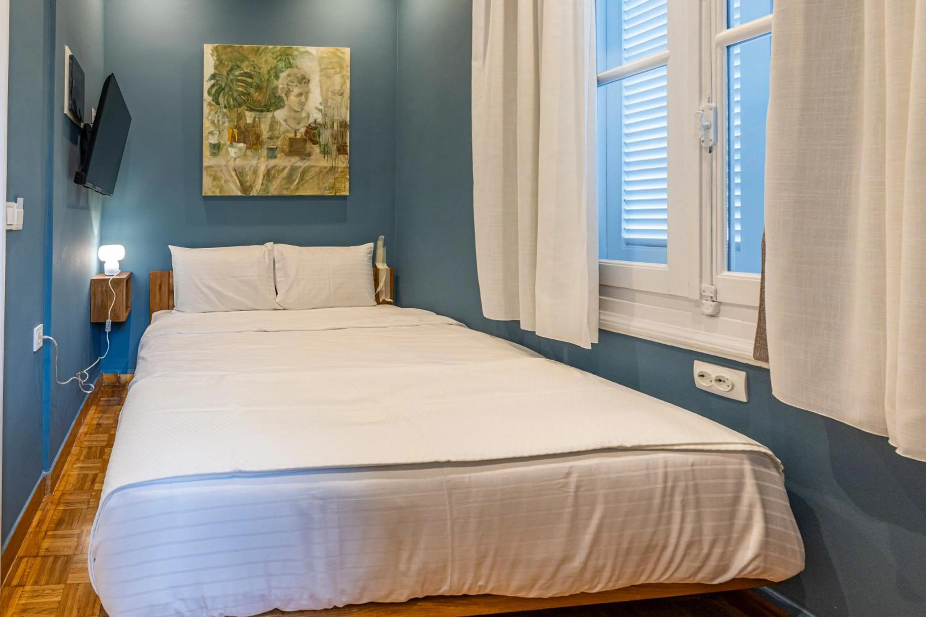 Bedroom, Bed in Iliotropio Athens, Thisio