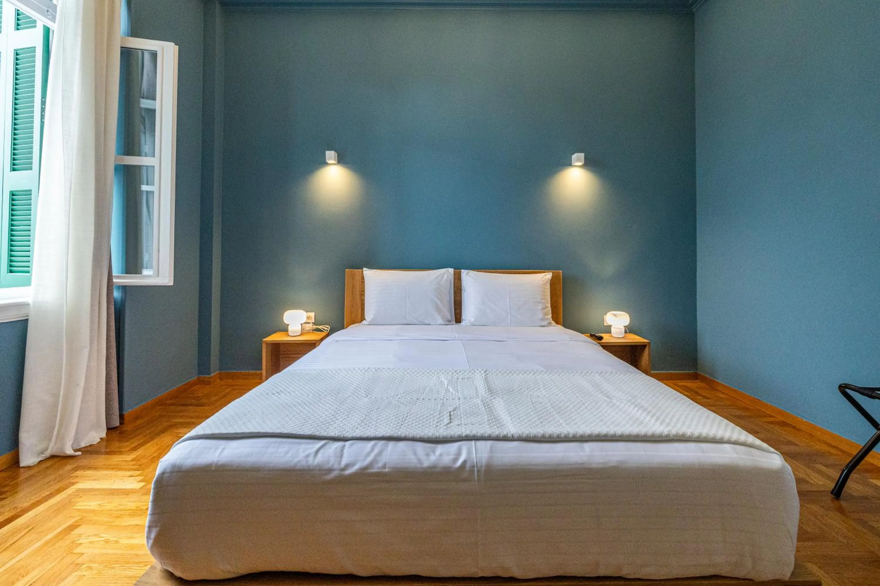 Bedroom, Bed in Iliotropio Athens, Thisio