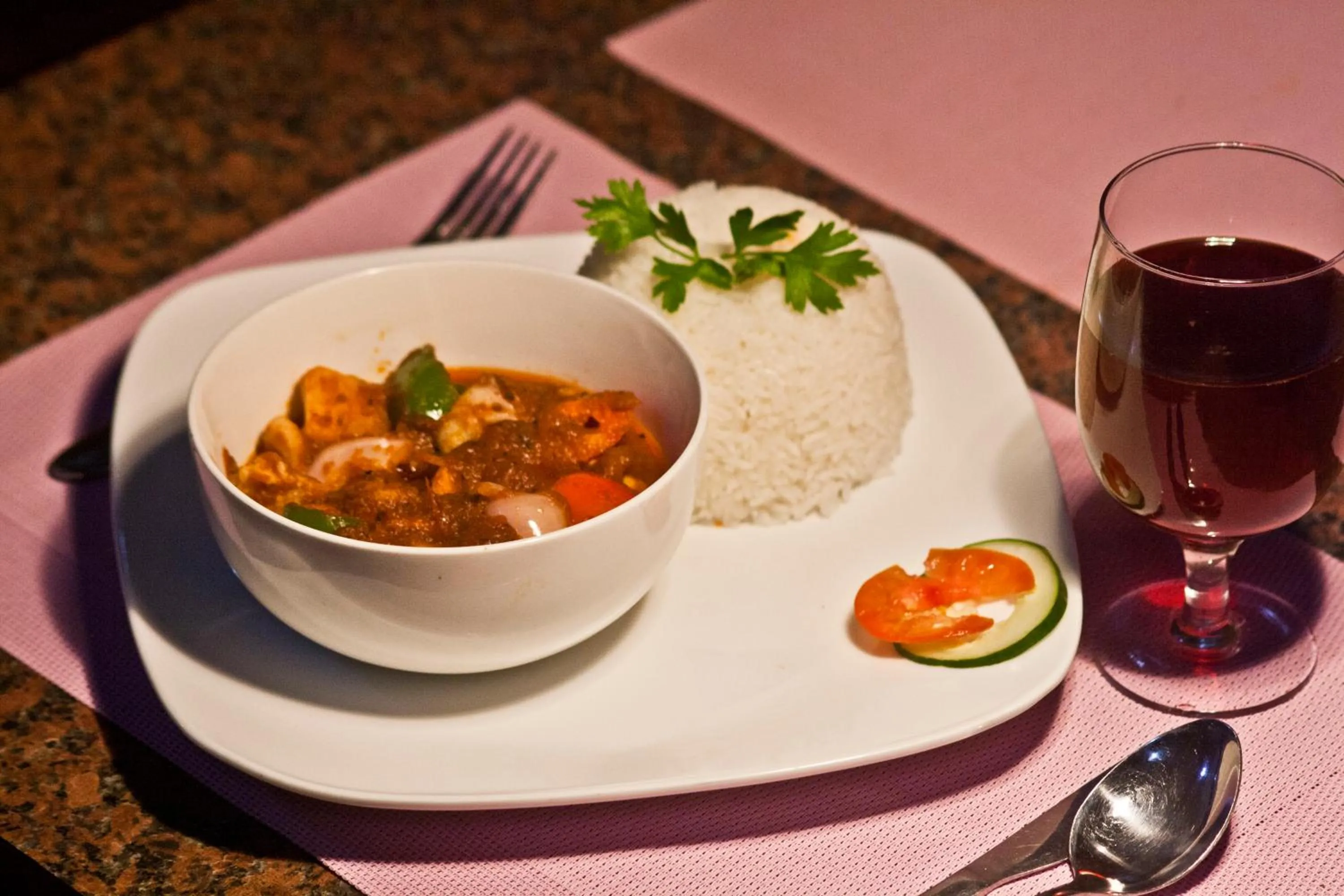 Food and drinks in Grand Star Hotel