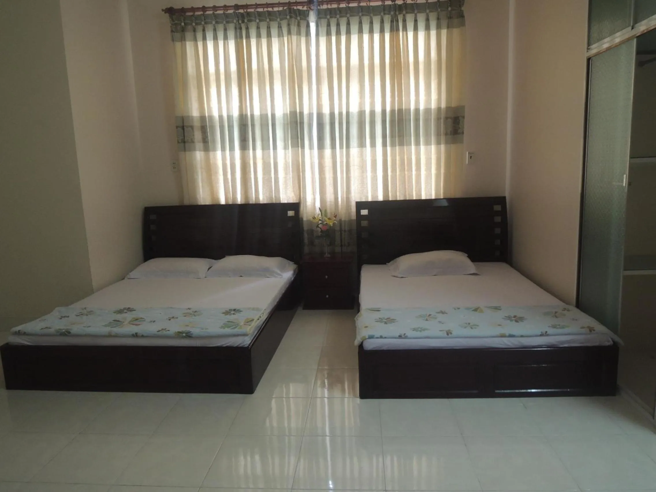 Bed in Thanh Cong Hotel