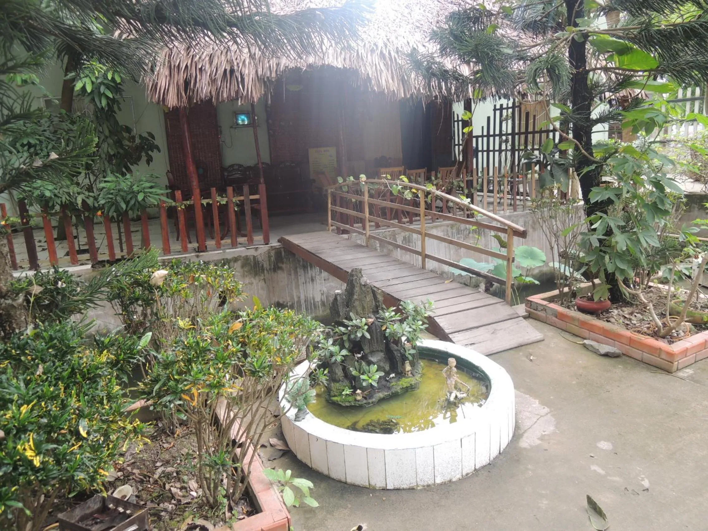 Garden in Thanh Cong Hotel