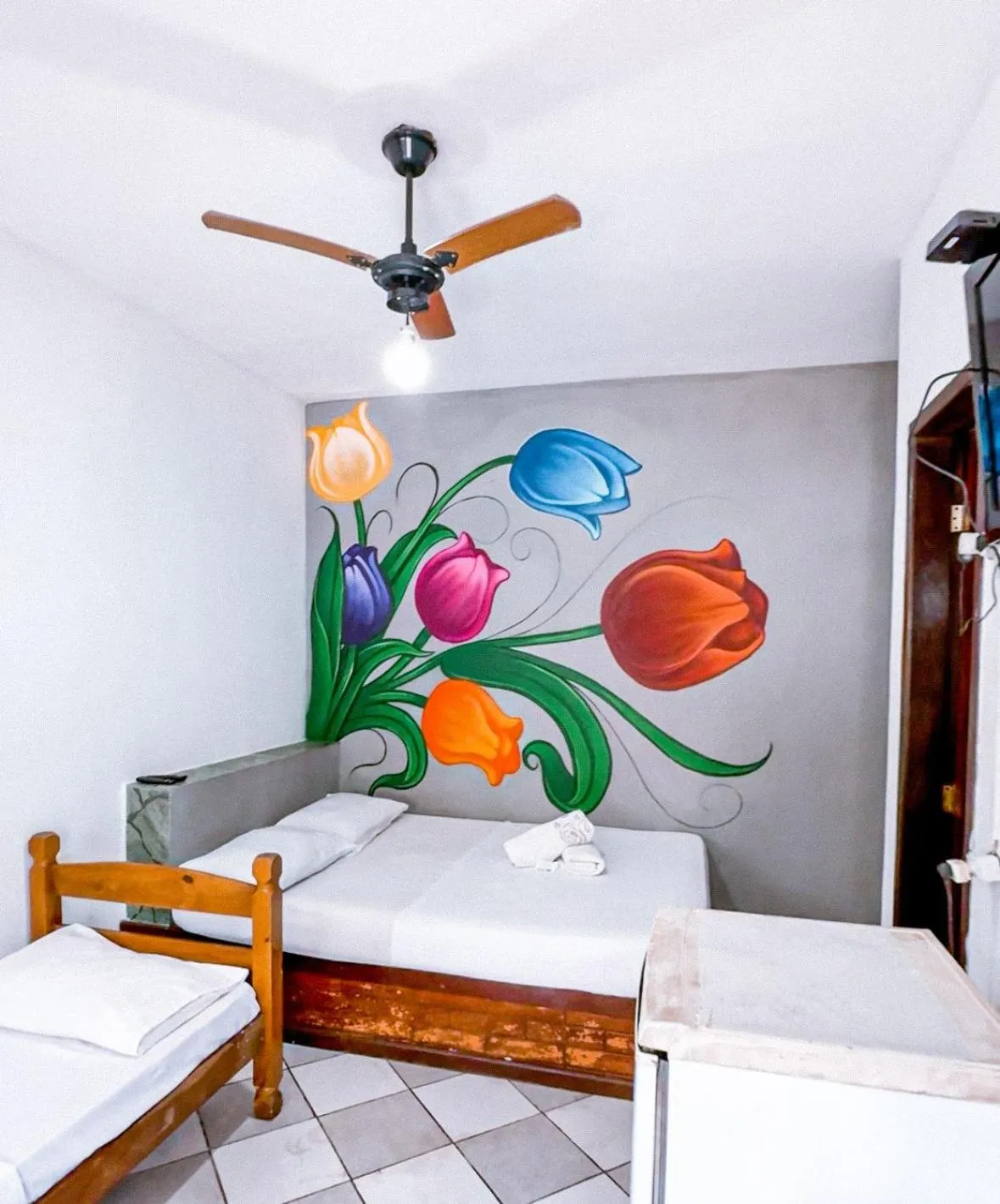 Bed in Pousada Flora Búzios