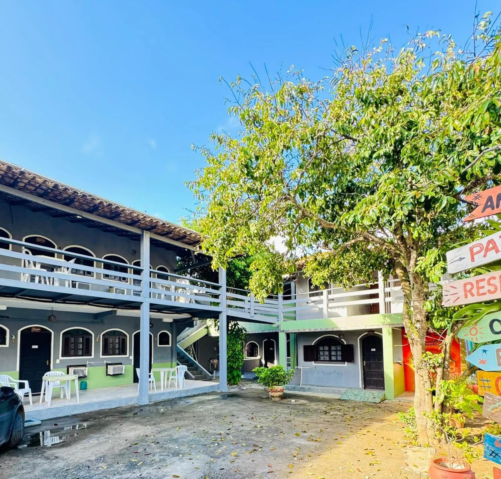 Property building in Pousada Flora Búzios