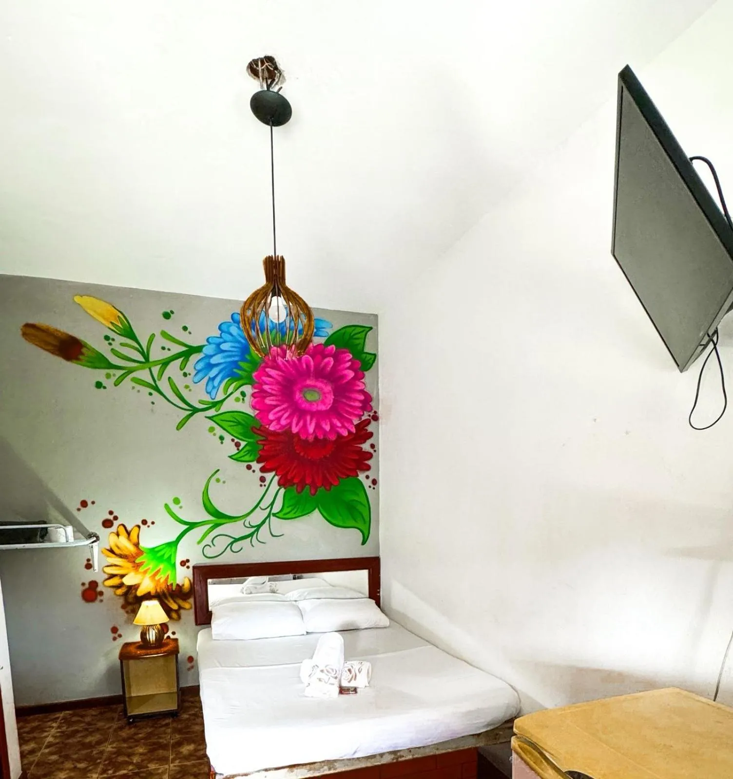 Decorative detail in Pousada Flora Búzios